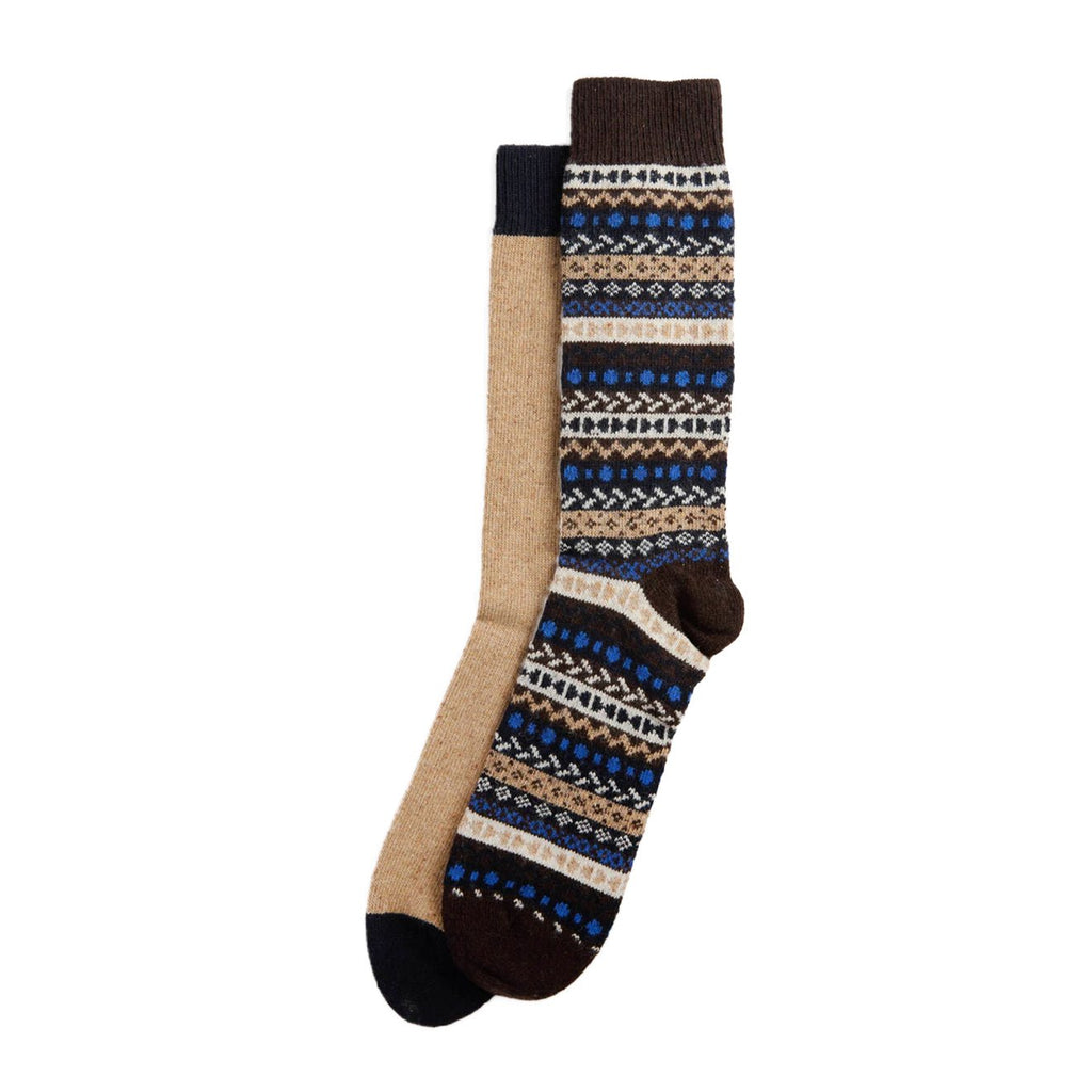 Fair Isle Socks (Set of 2)
