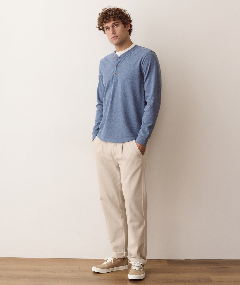 Luxe Jersey Henley