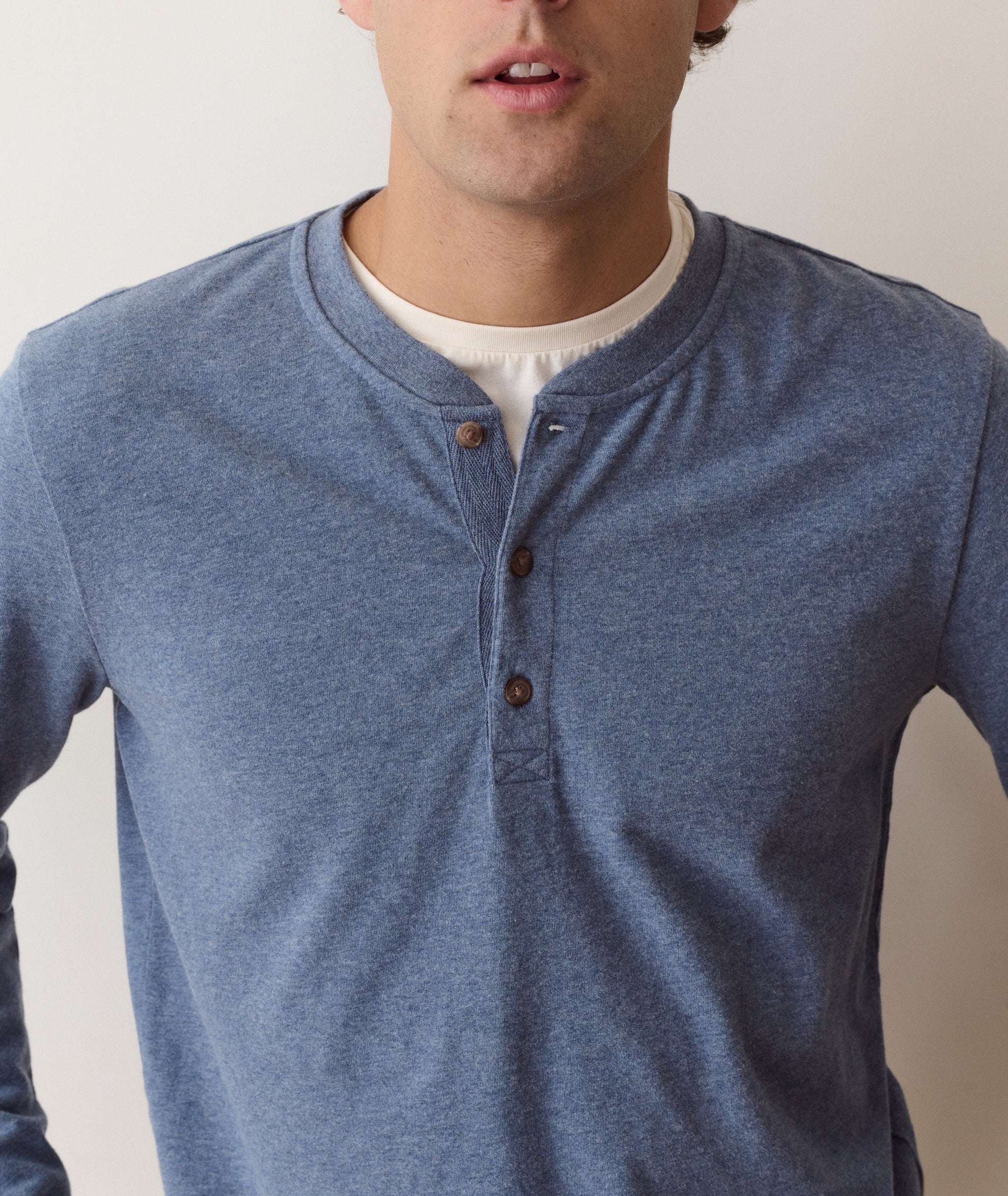 Luxe Jersey Henley