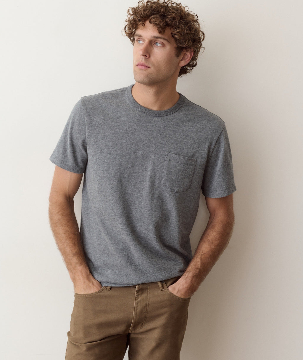 Luxe Slub Pocket Tee