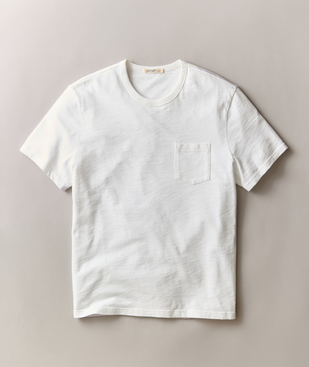 Luxe Slub Pocket Tee
