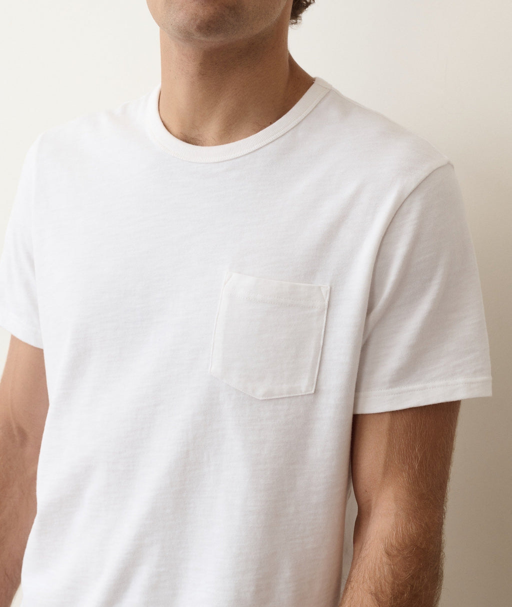 Luxe Slub Pocket Tee