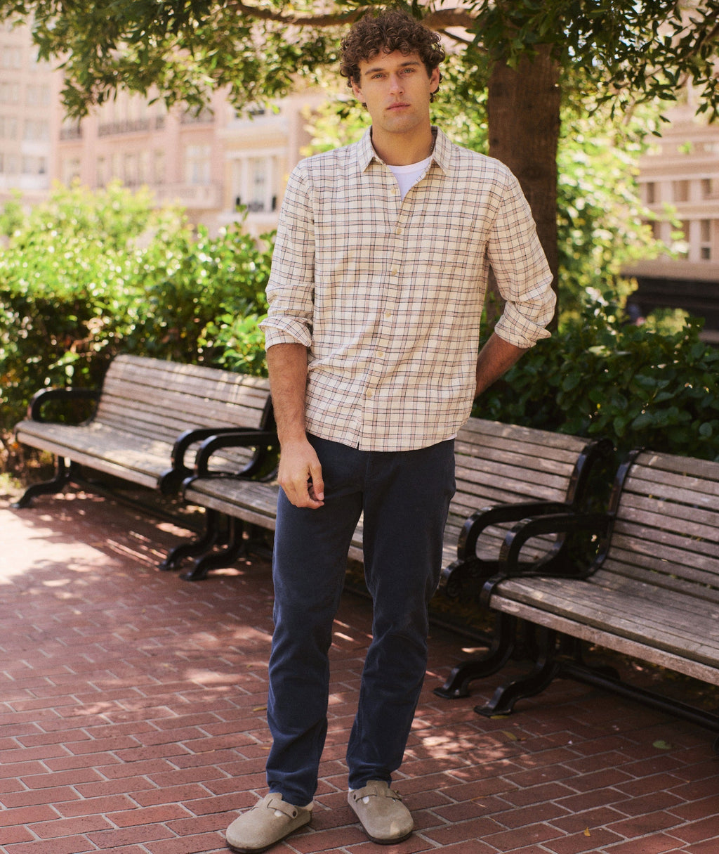 Flex Terry Moleskin Pant - Slim Straight