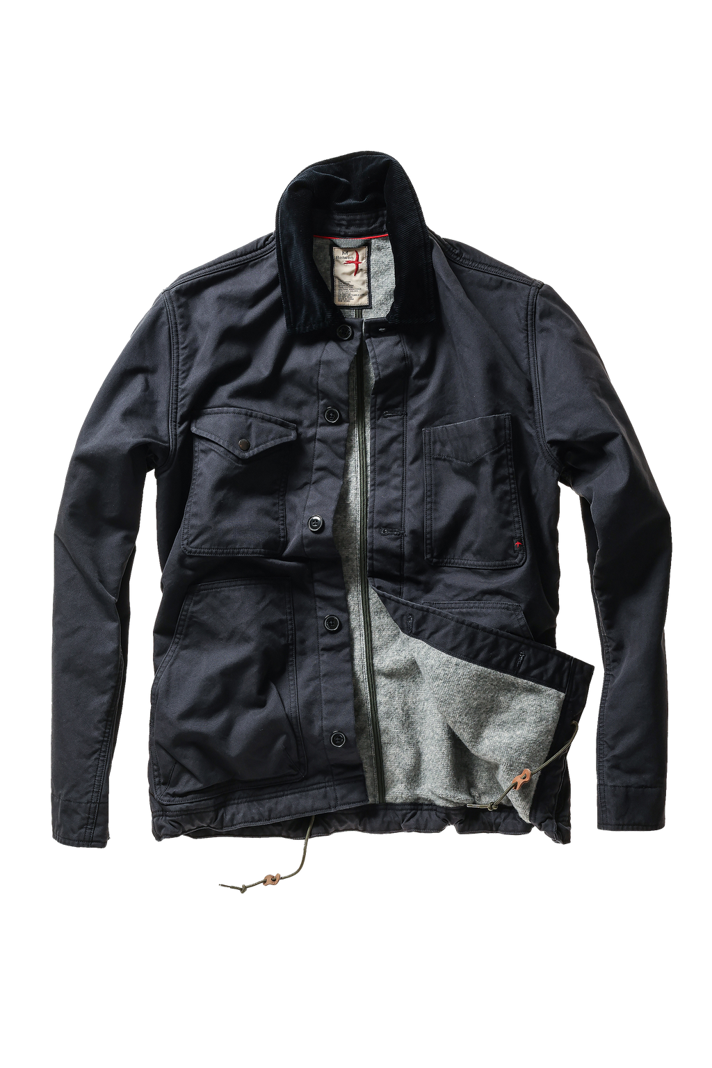 Pile-Lined Chore Coat