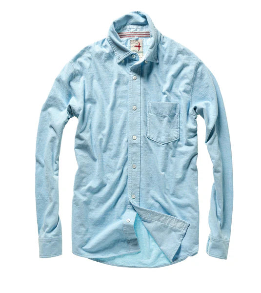 Fineline Knit Buttondown