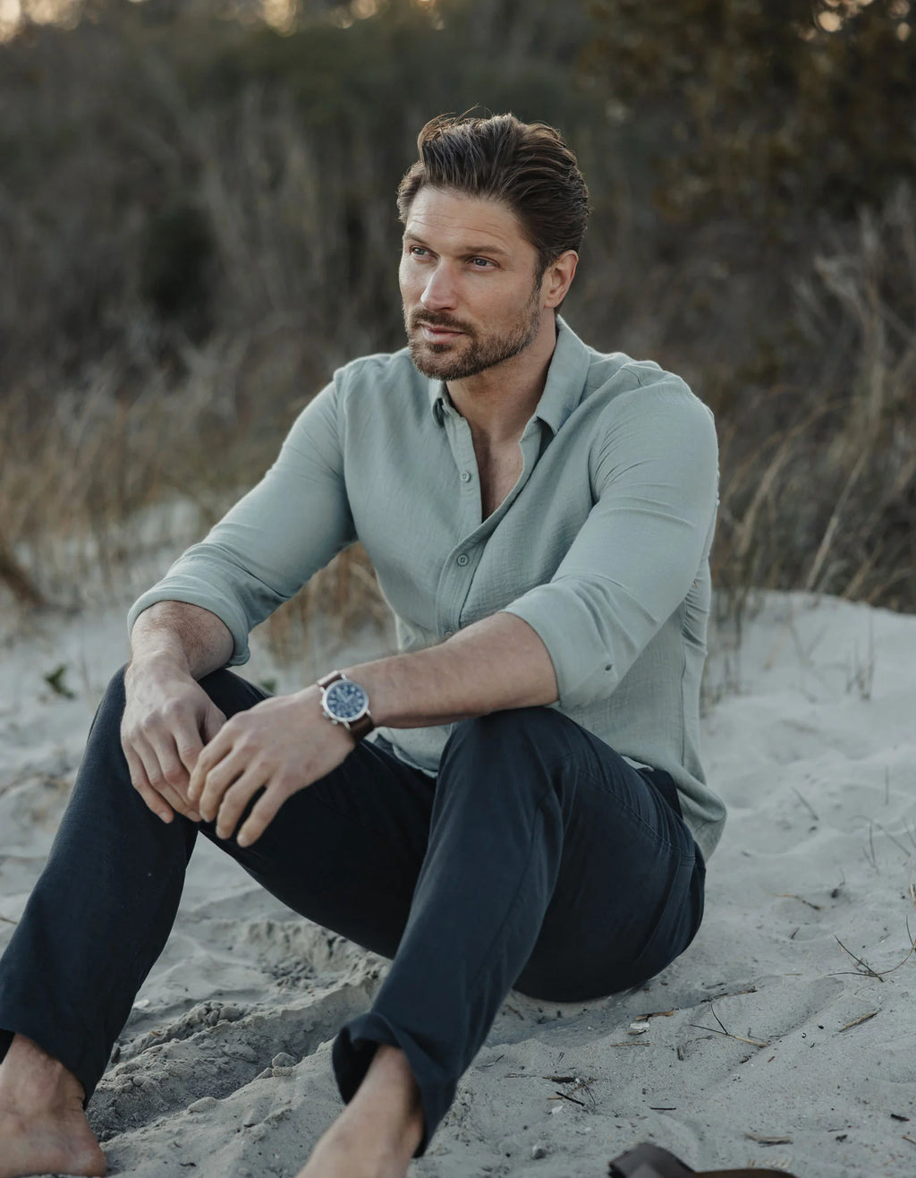 Kalo LS Button Up