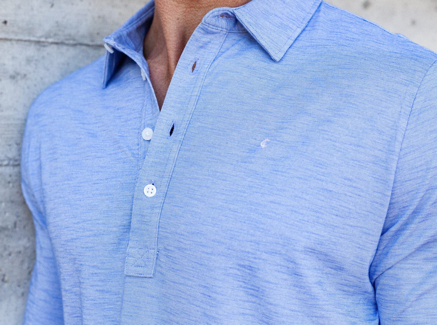 Brrr Long Sleeve Range Polo