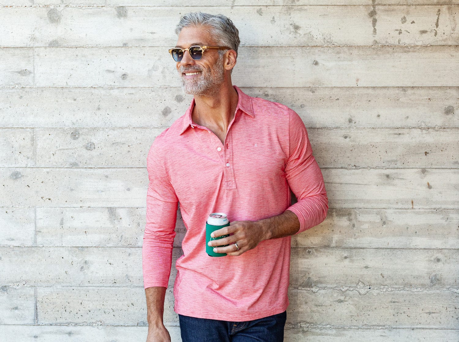 Brrr Long Sleeve Range Polo