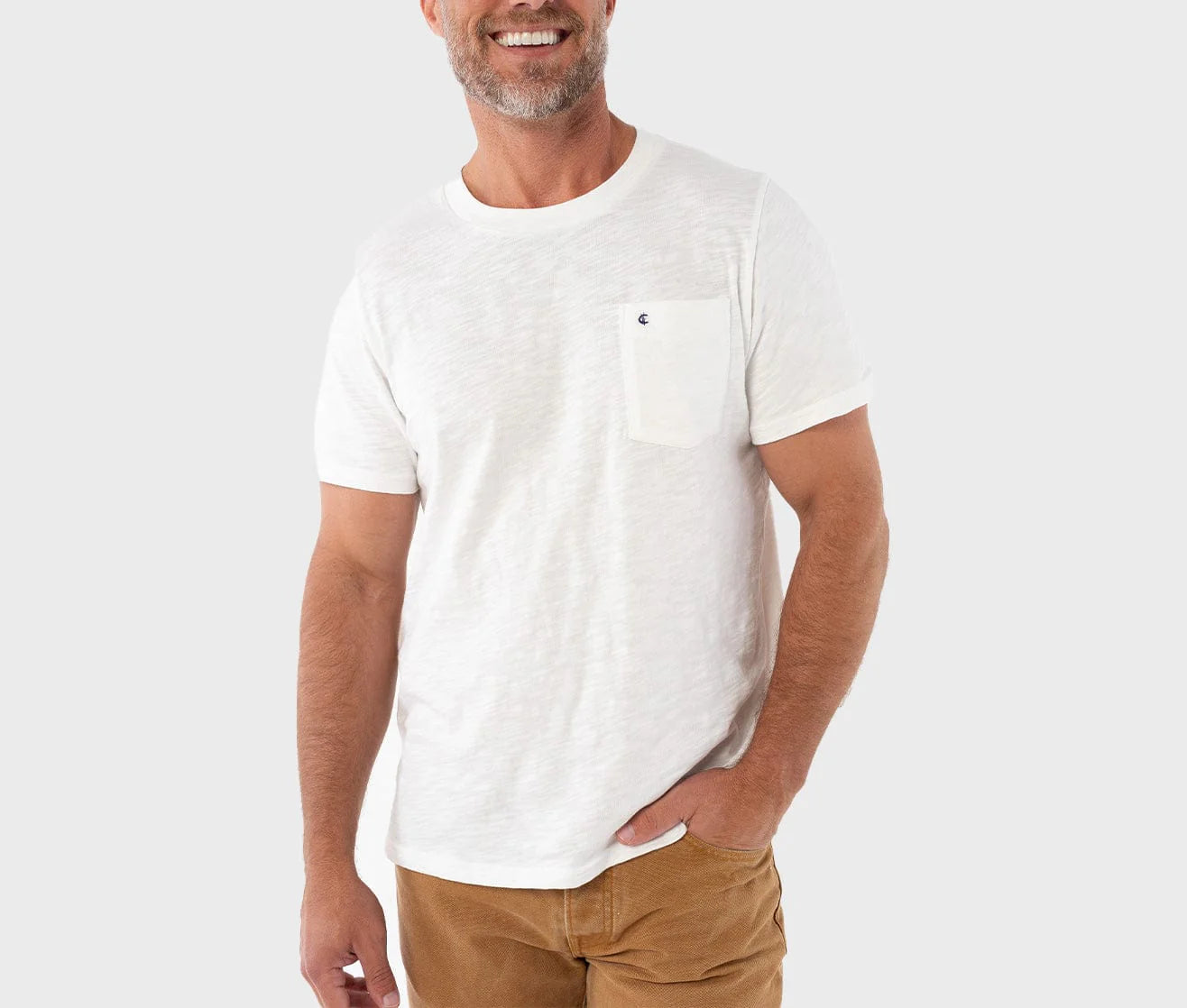 Short Sleeve Slub Pocket T-Shirt