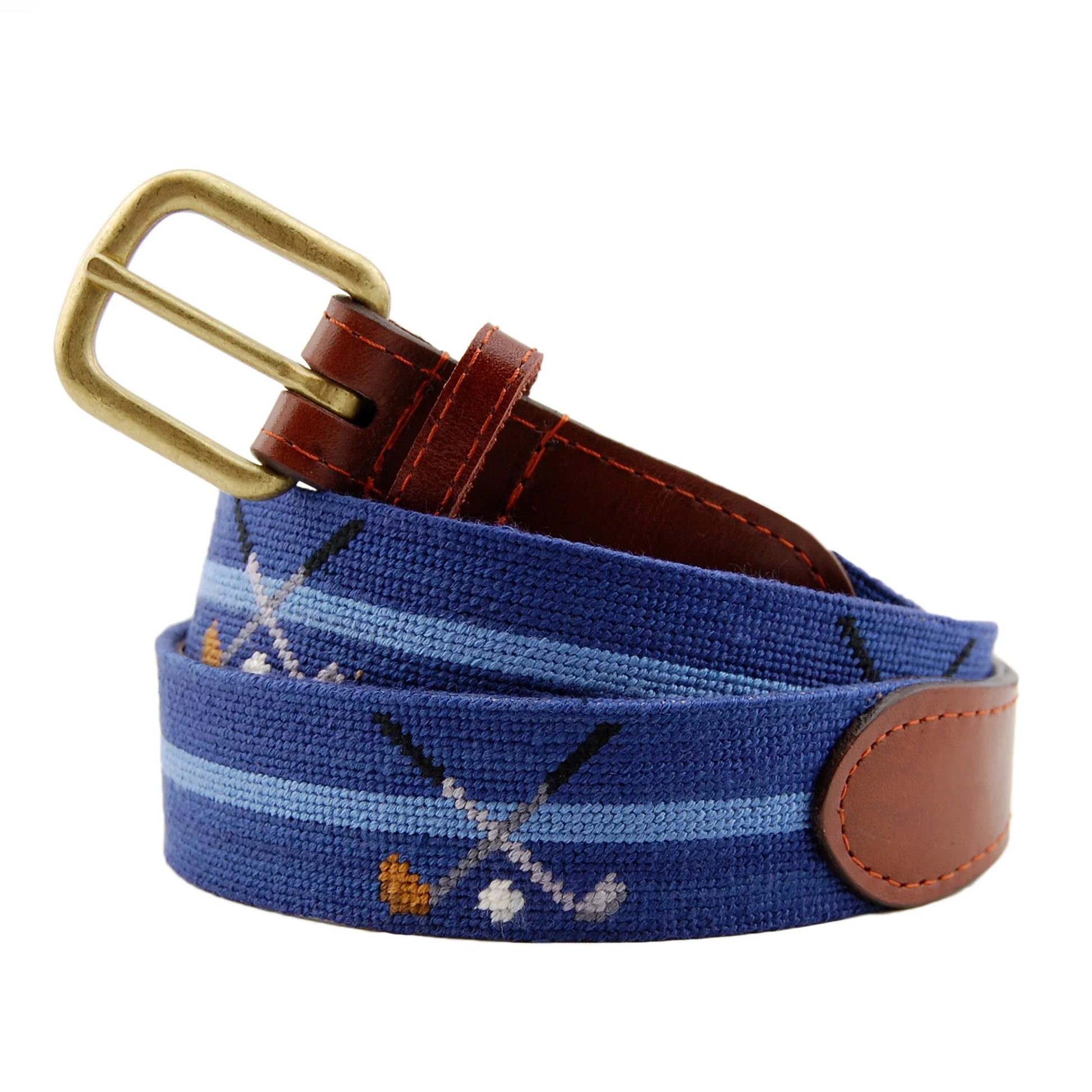 Smathers & Branson Needlepoint Belt