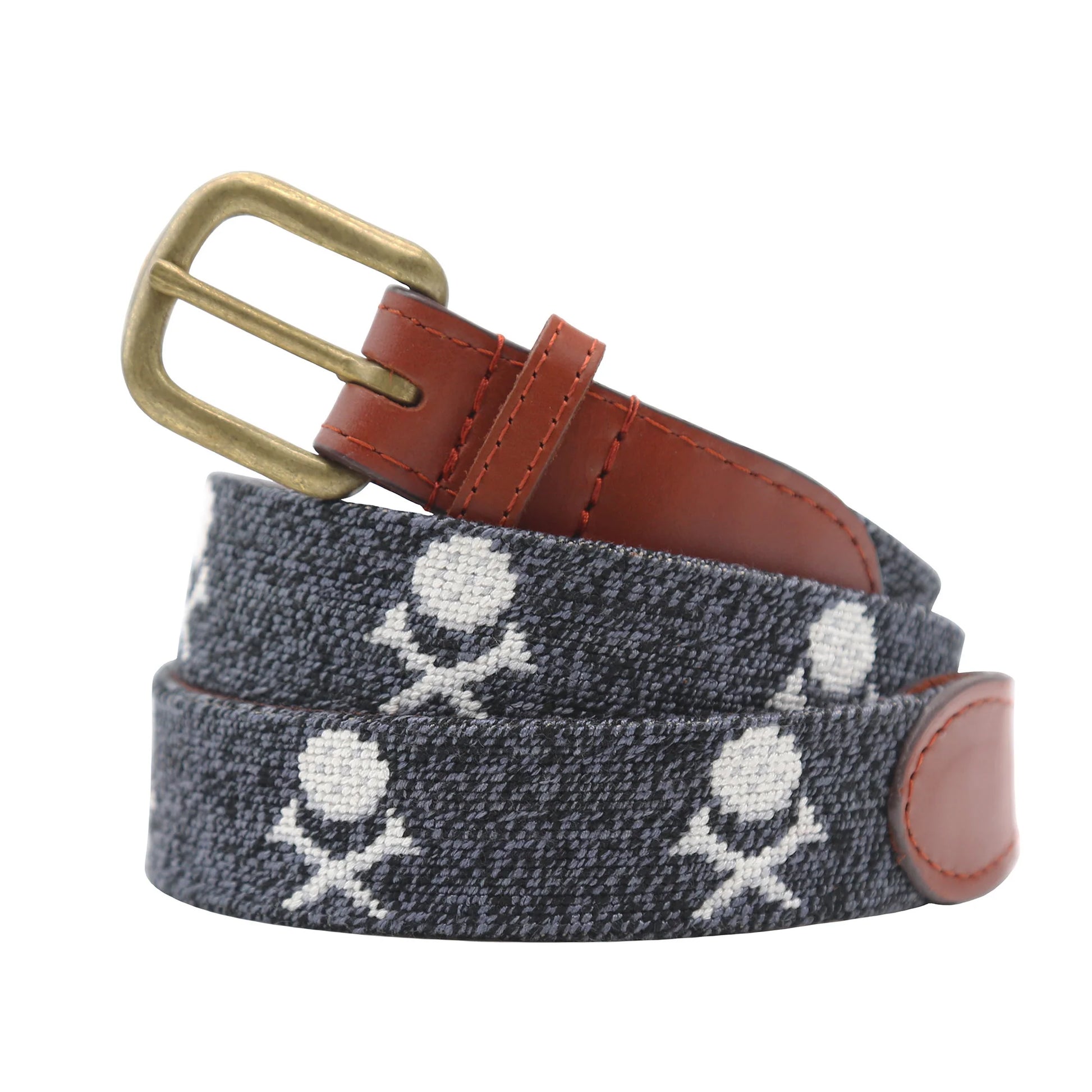Smathers & Branson Needlepoint Belt