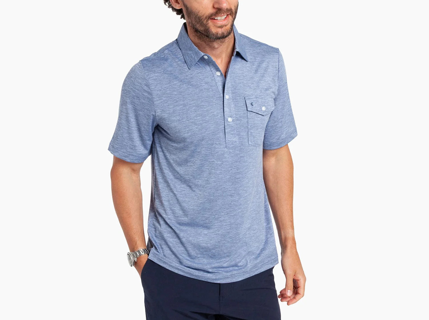Heather Performance Sport Players Shirt