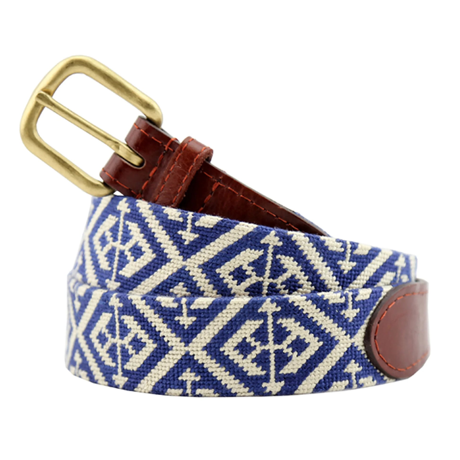 Smathers & Branson Needlepoint Belt