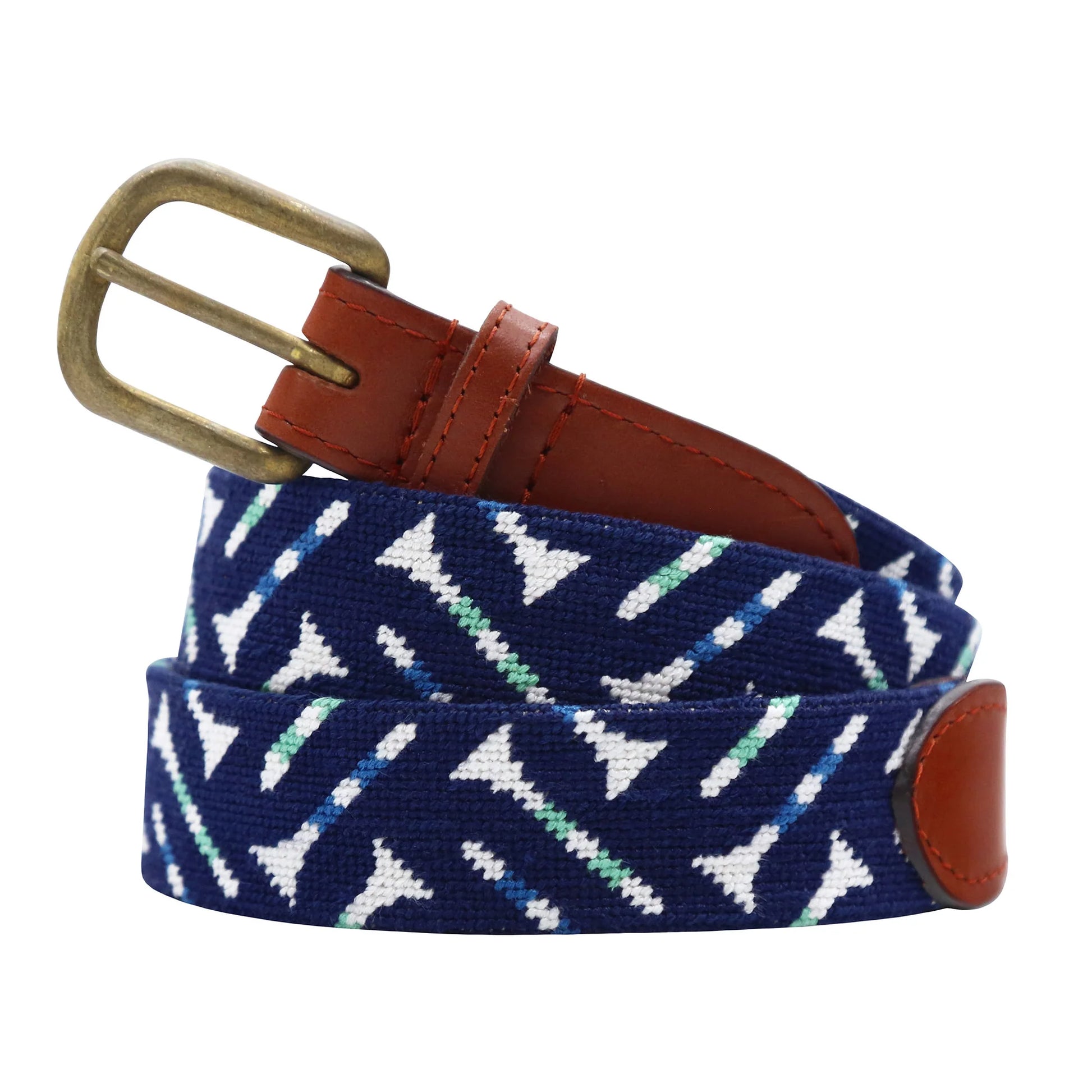 Smathers & Branson Needlepoint Belt