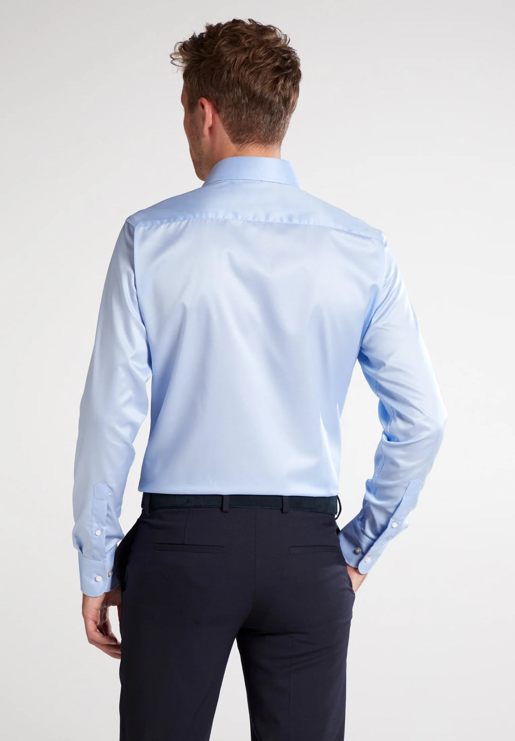 Luxury shirt slim fit cutaway collar