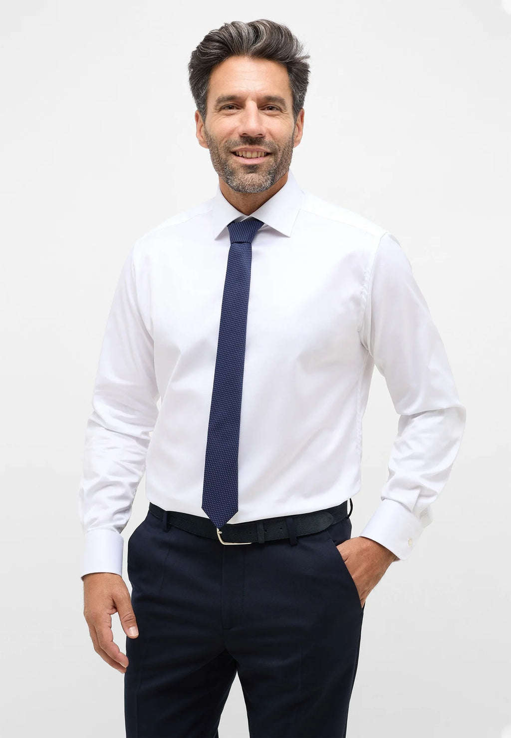 Luxury shirt modern fit kent collar