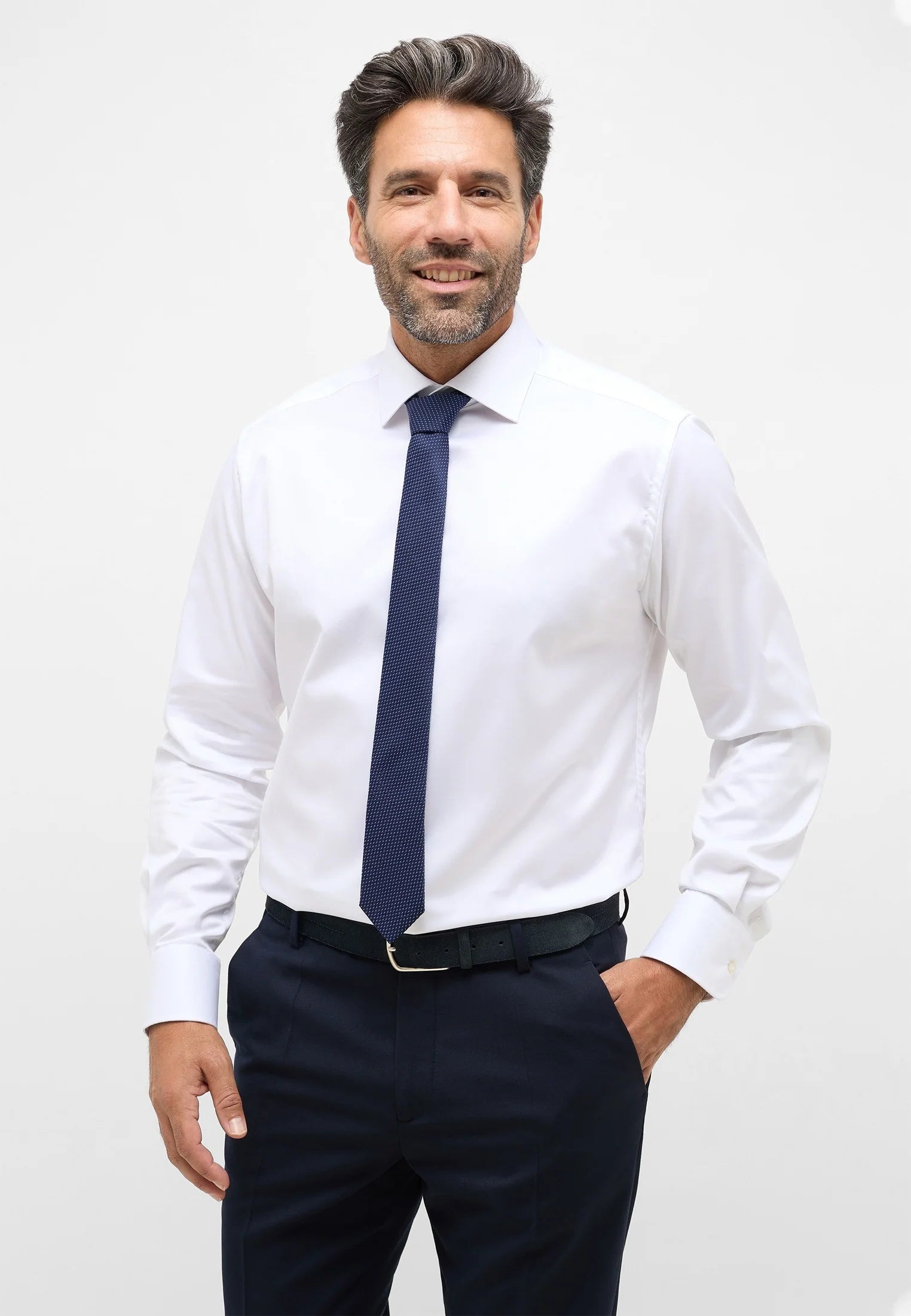 Luxury shirt modern fit kent collar