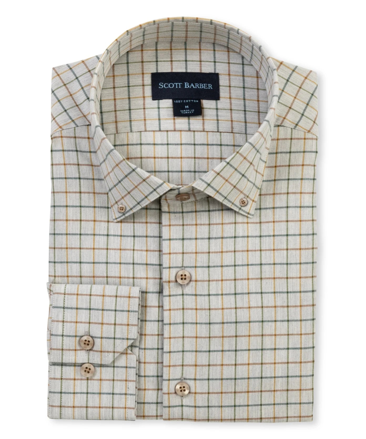 Windowpane Melange Twill