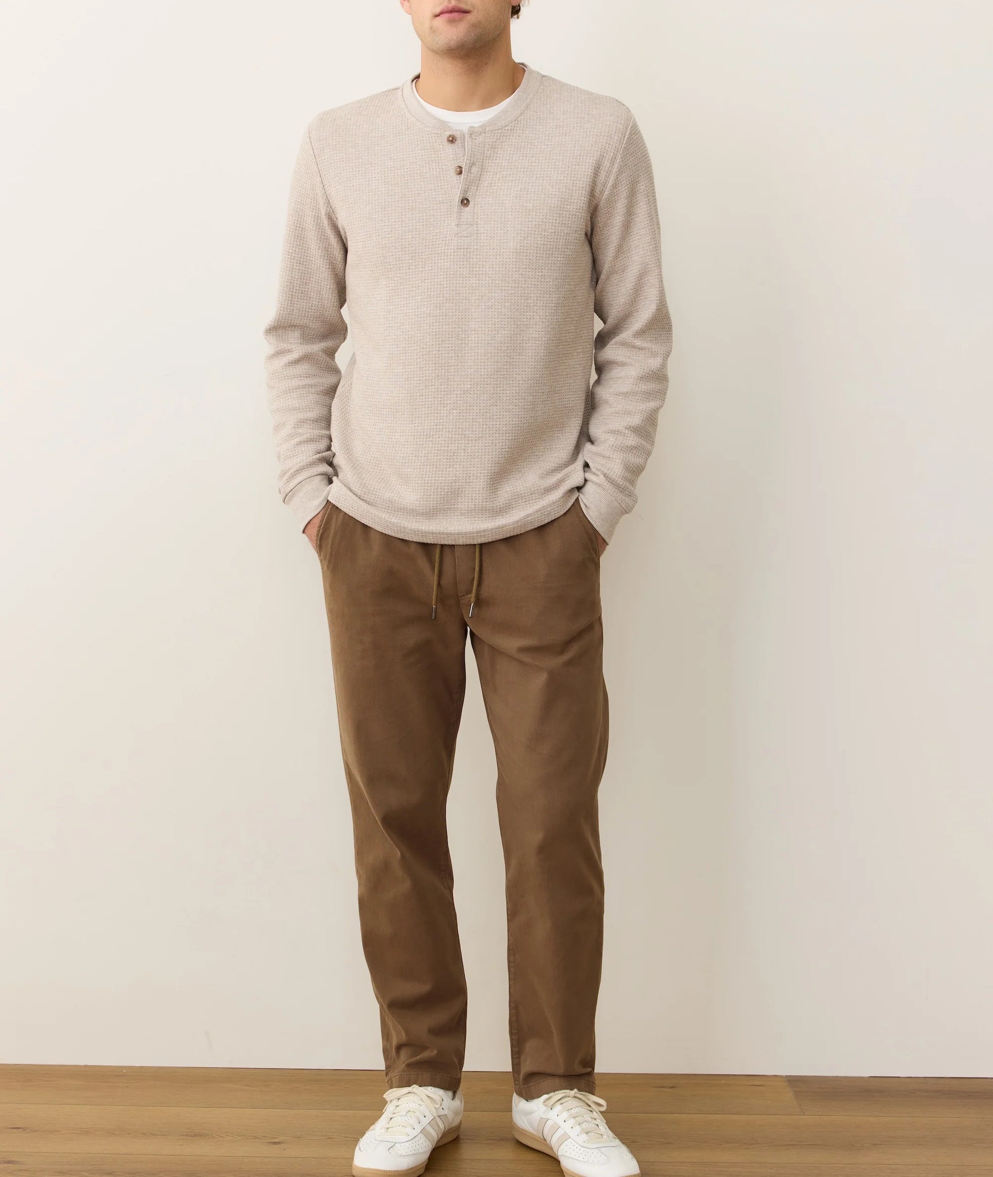 Waffle Henley