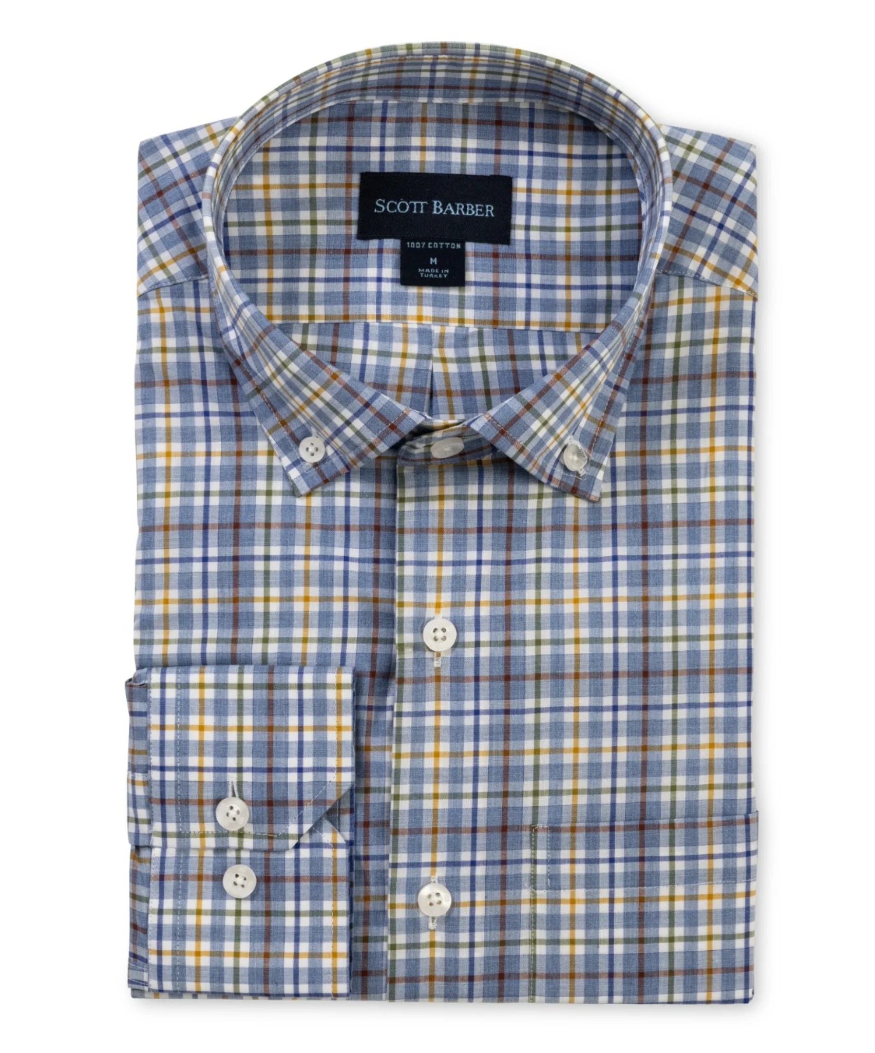 Organic Cotton Melange Plaid