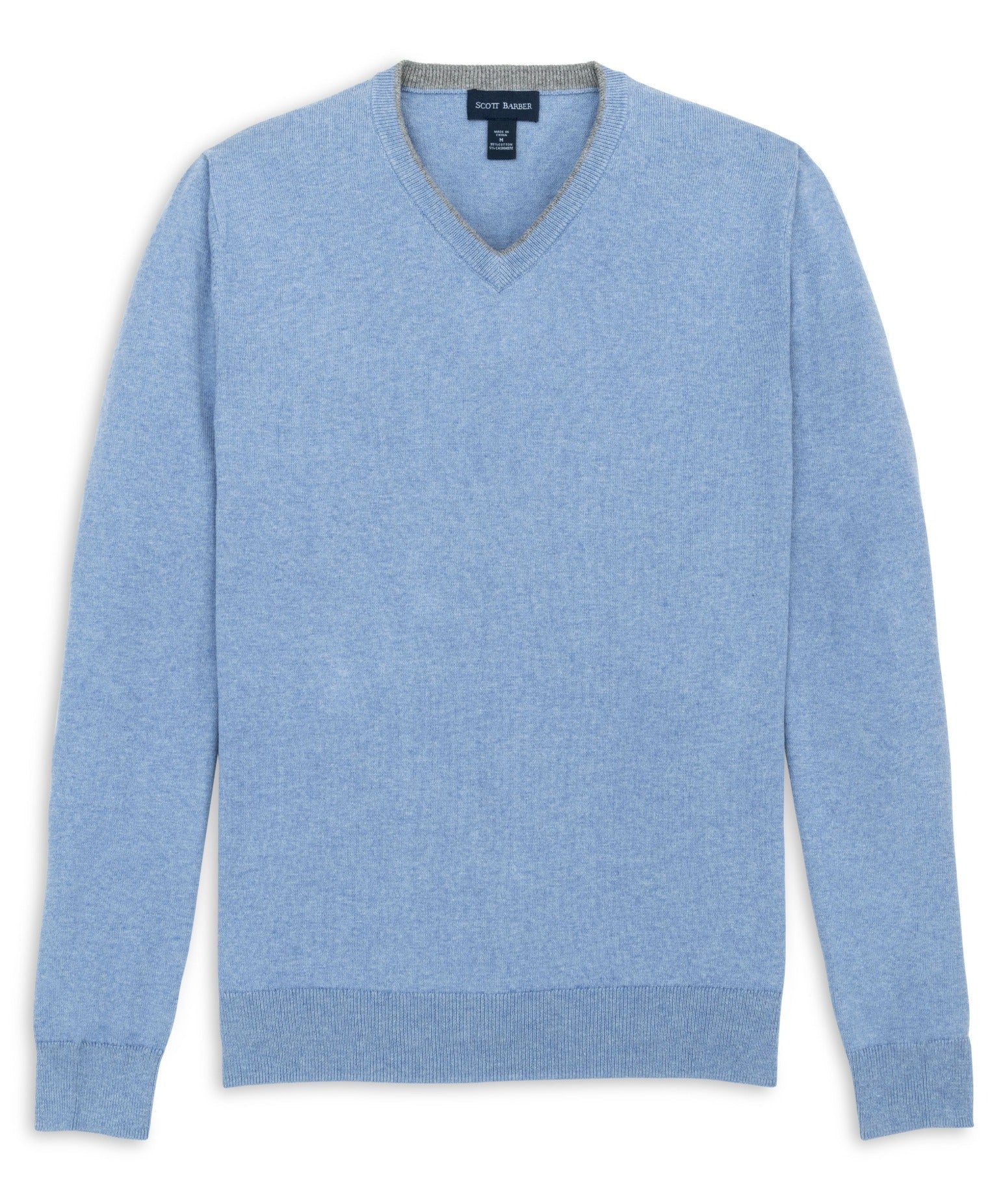 The Classic 12gg Cotton/Cashmere Vee