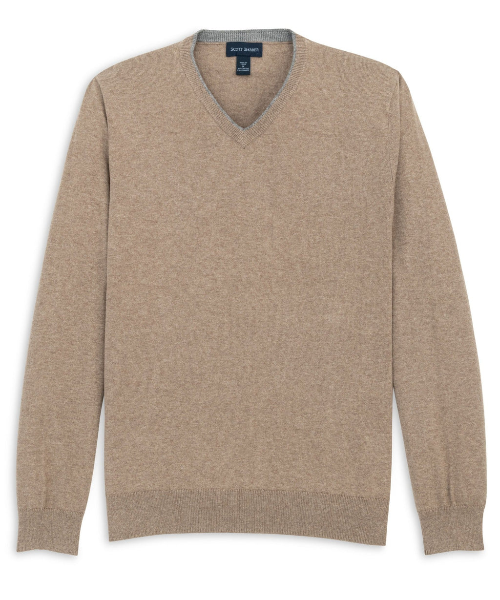 The Classic 12gg Cotton/Cashmere Vee