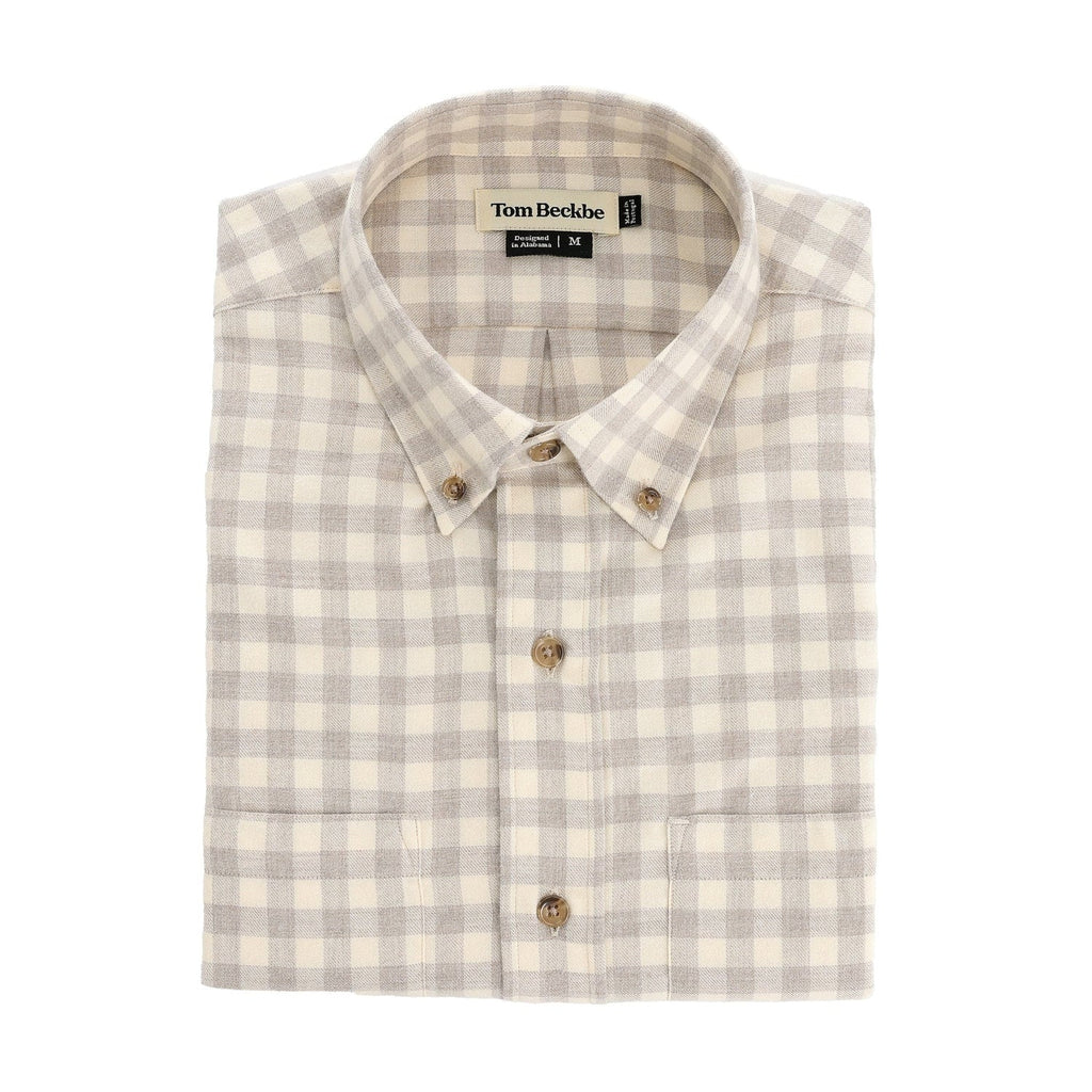Dixon Brushed Cotton Twill Shirt