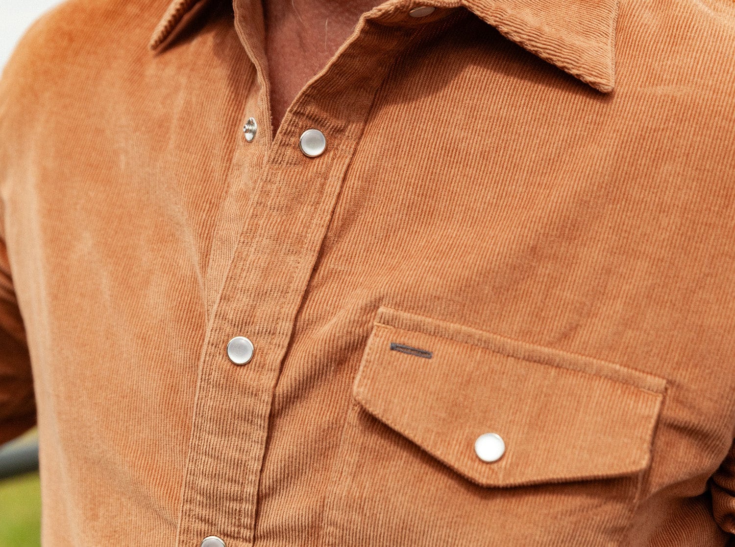 Corduroy Pearl Snap