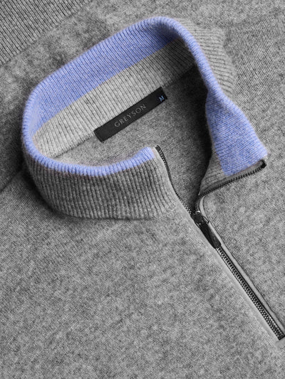 Sebonack Quarter-Zip Sweater