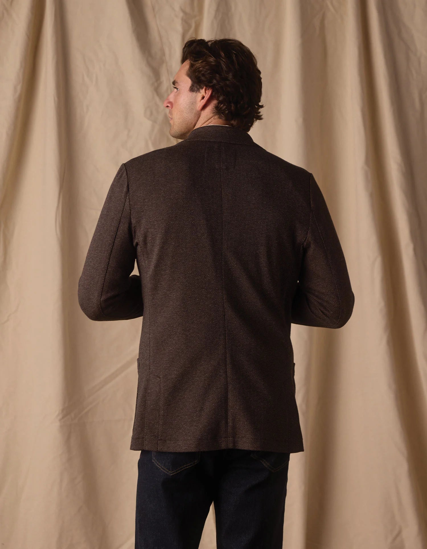Stretch Knit Blazer