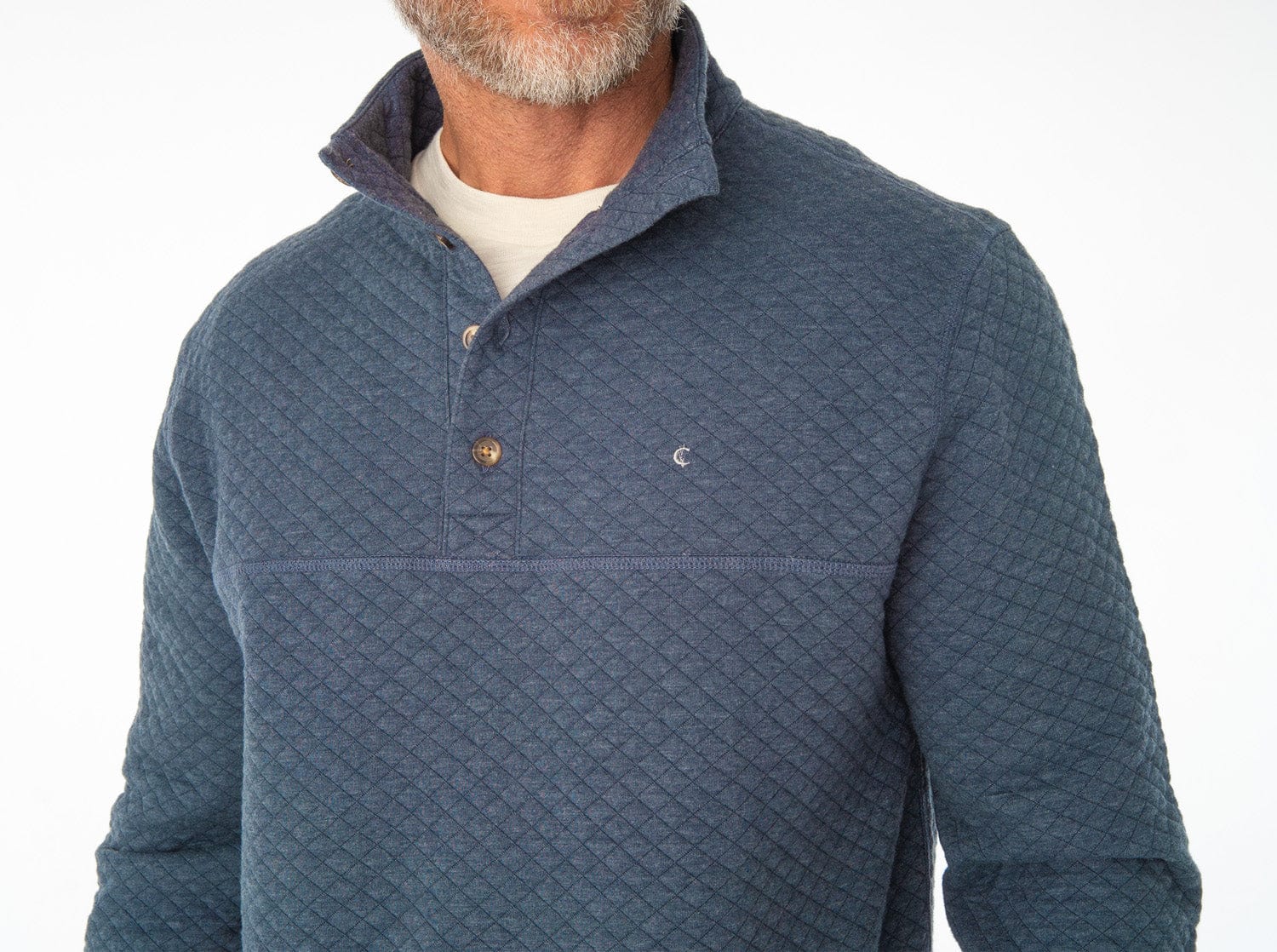 Quilted Pullover