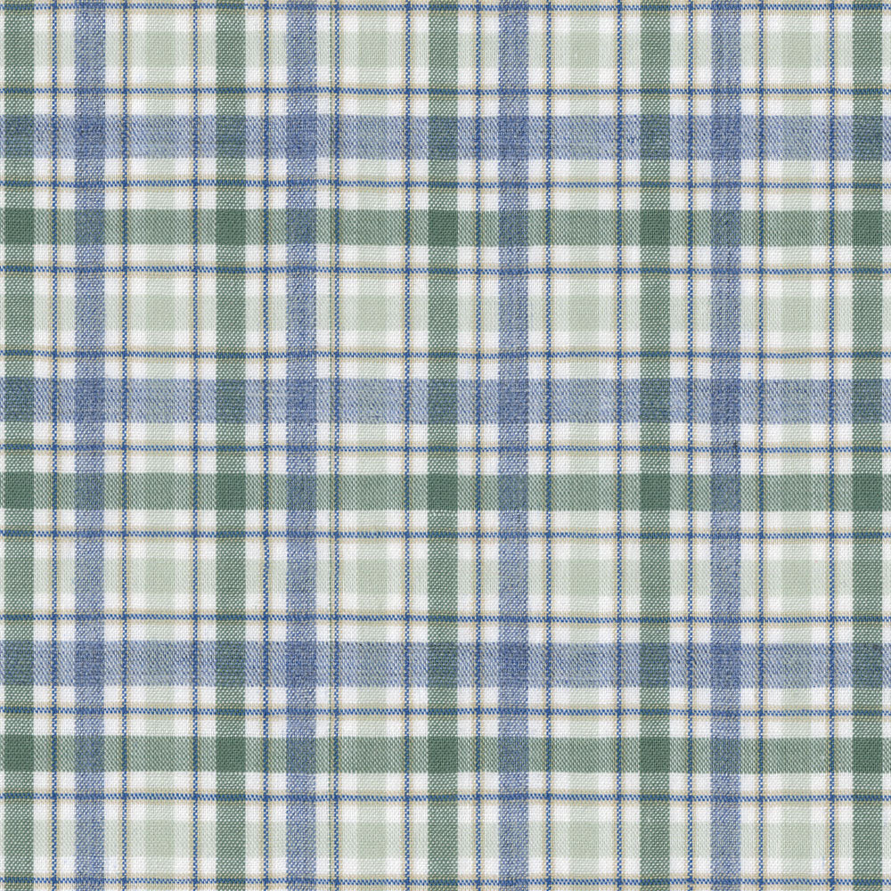 Organic Cotton Melange Plaid