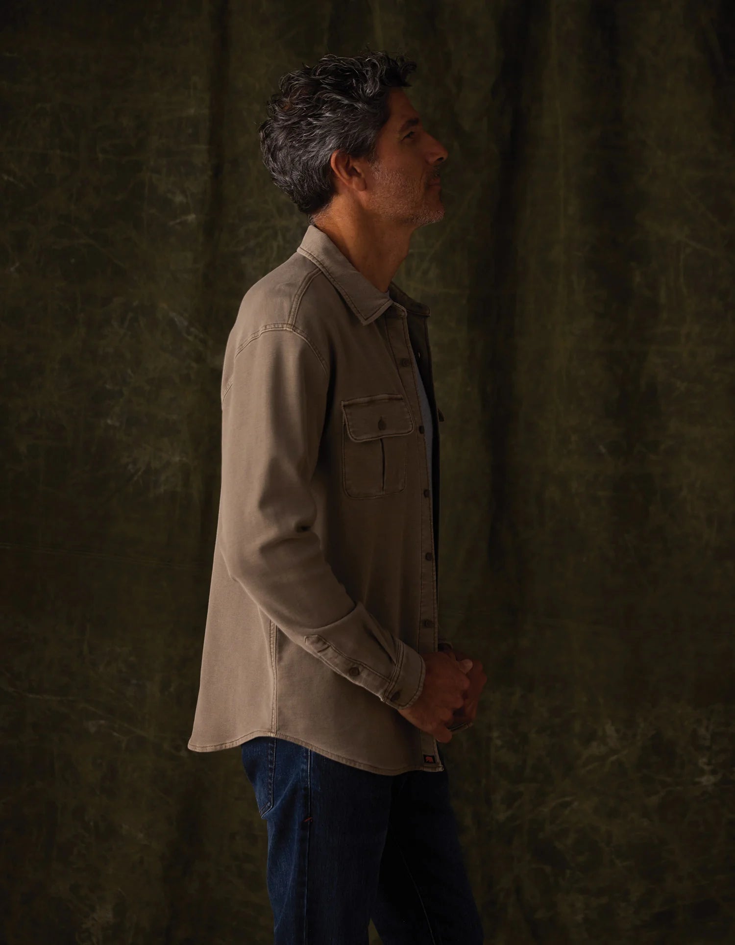 Comfort Terry Shirt Jacket