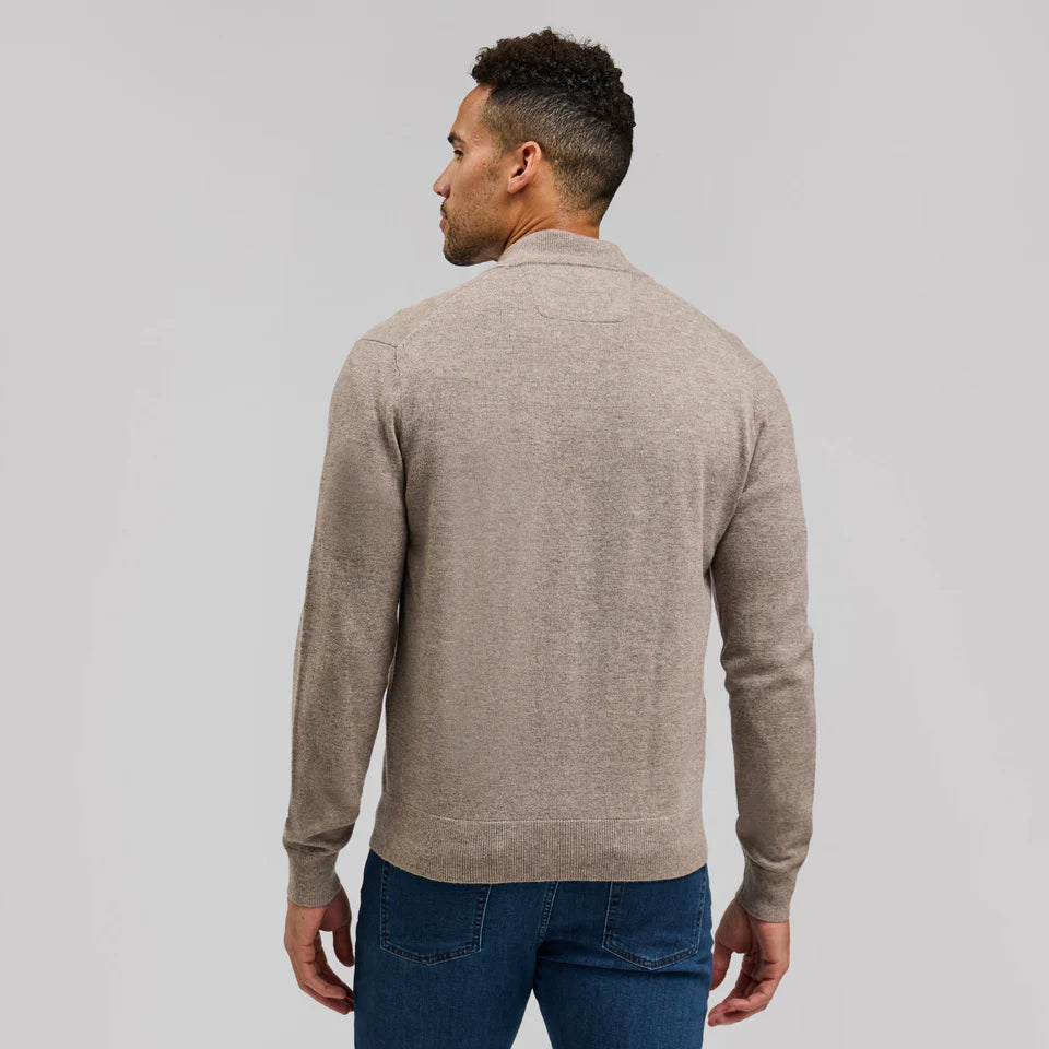 THE RAFAEL - MERINO / CASHMERE FULL ZIP