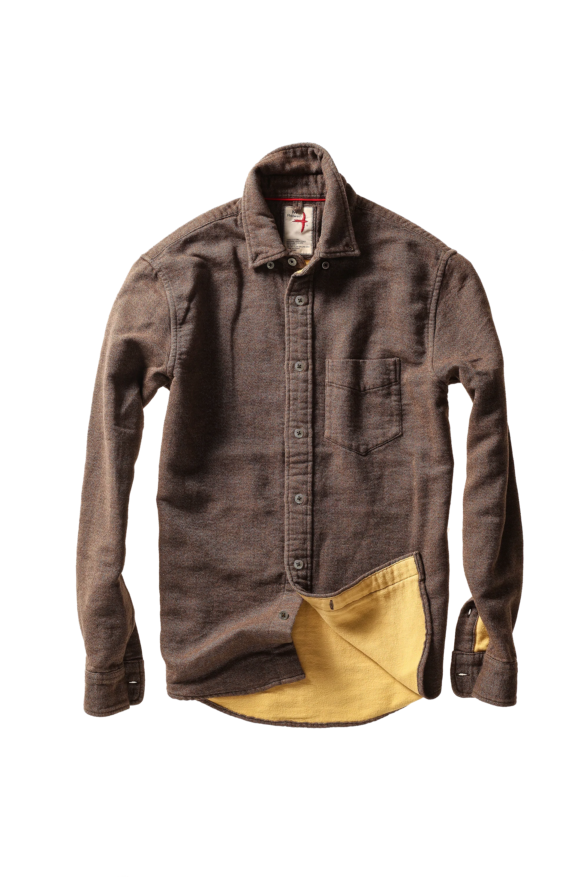 Herringbone Chamois-Lined Flannel