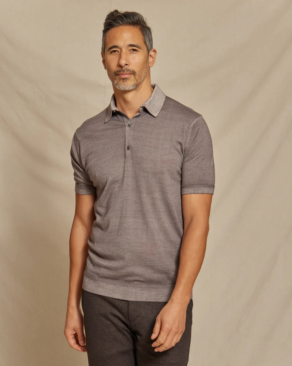 THE CILLIAN - SS LIGHTWEIGHT MERINOMAX POLO