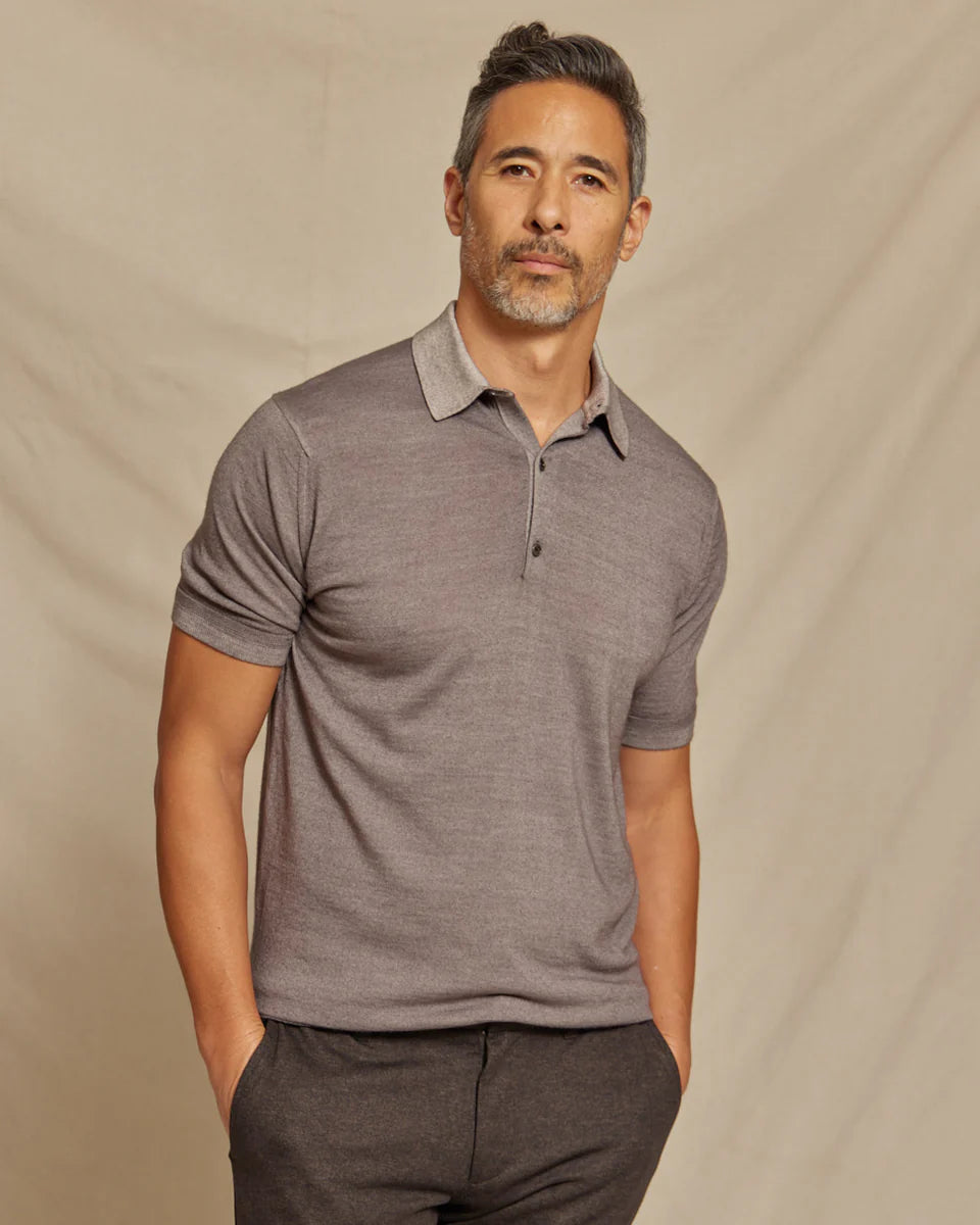 THE CILLIAN - SS LIGHTWEIGHT MERINOMAX POLO
