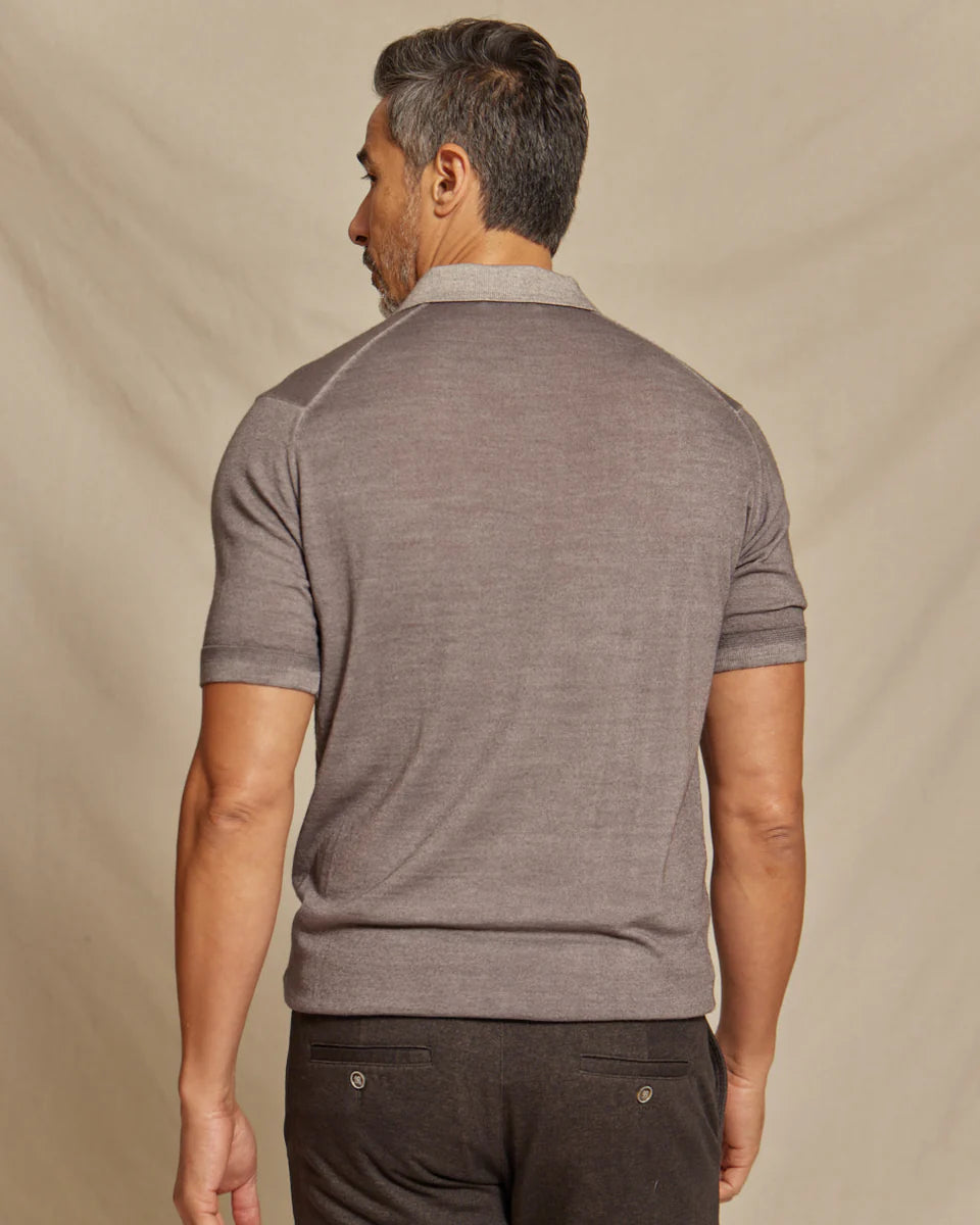 THE CILLIAN - SS LIGHTWEIGHT MERINOMAX POLO