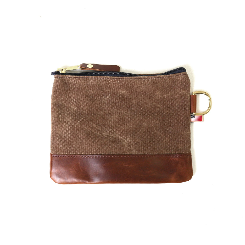 Heritage Waxed Canvas Pouch