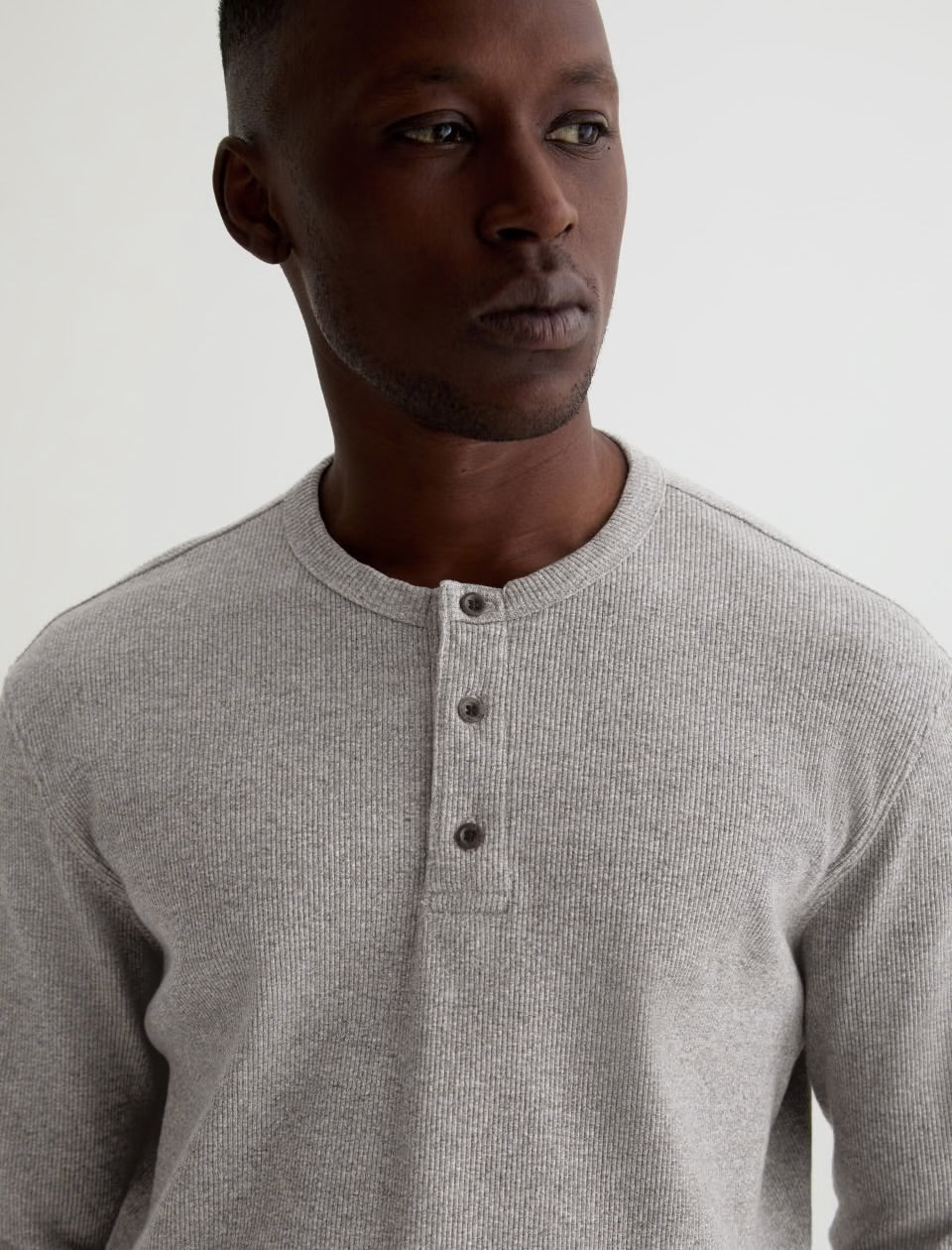 Bryce Long Sleeve Henley - Classic Henley