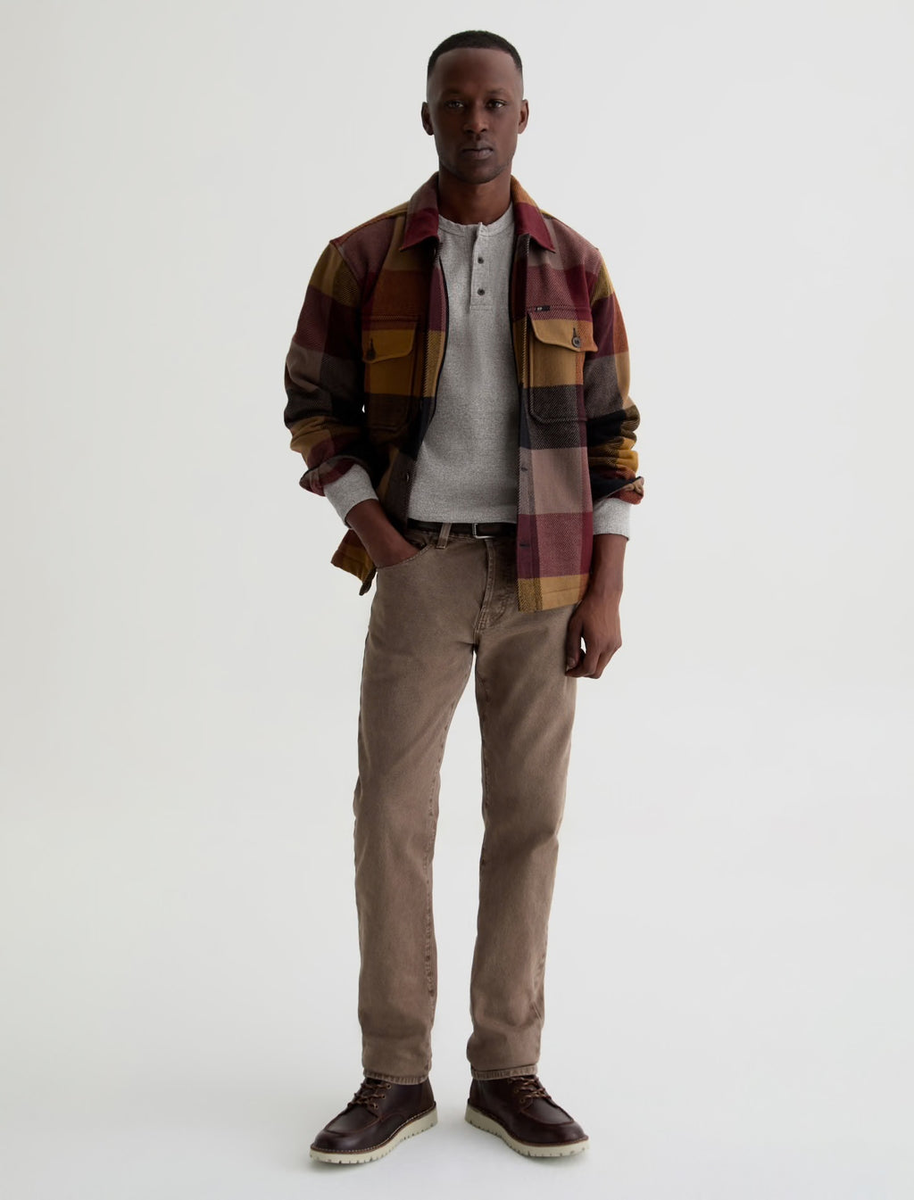 Bryce Long Sleeve Henley - Classic Henley