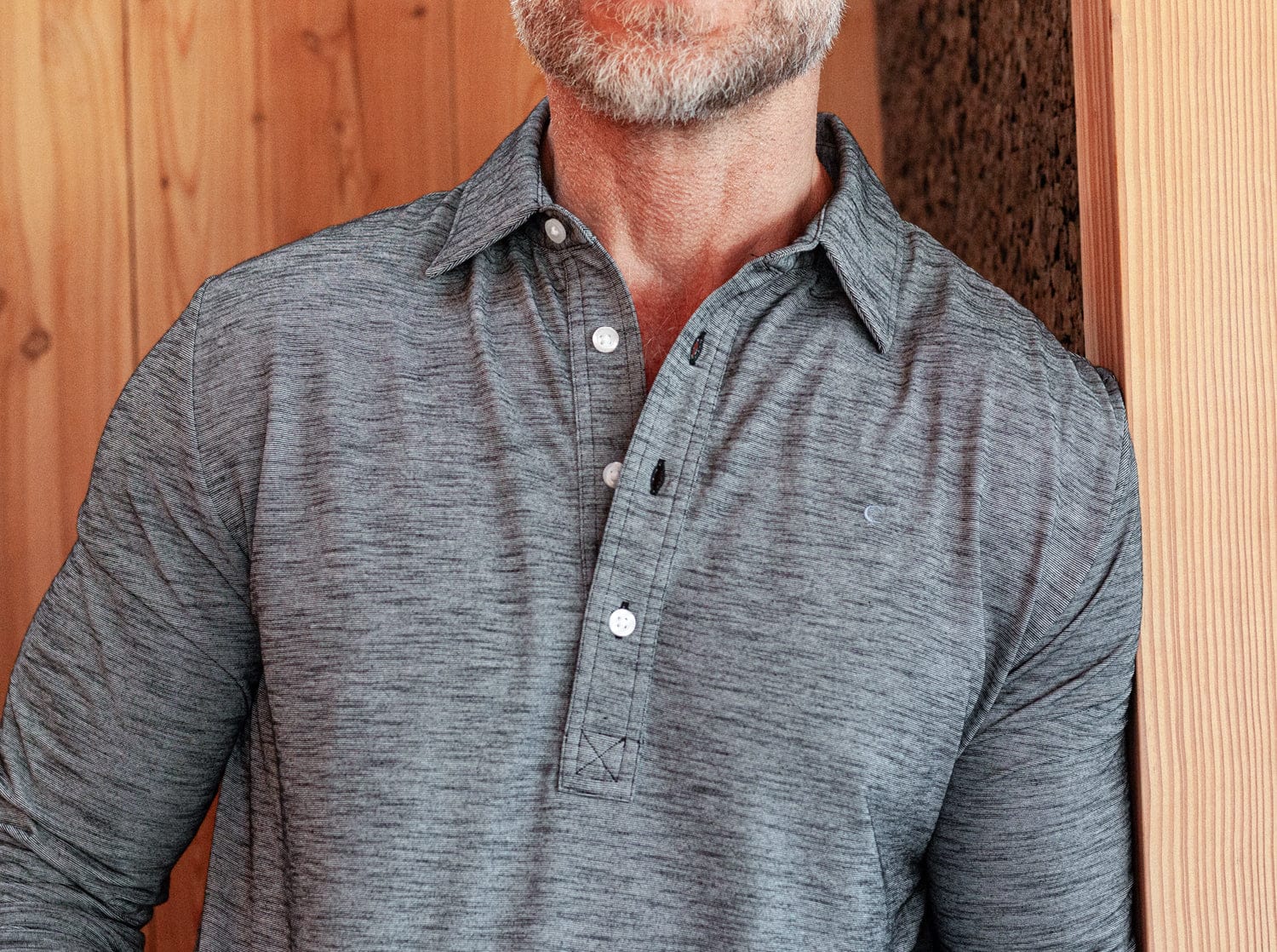 brrrº Long Sleeve Range Polo