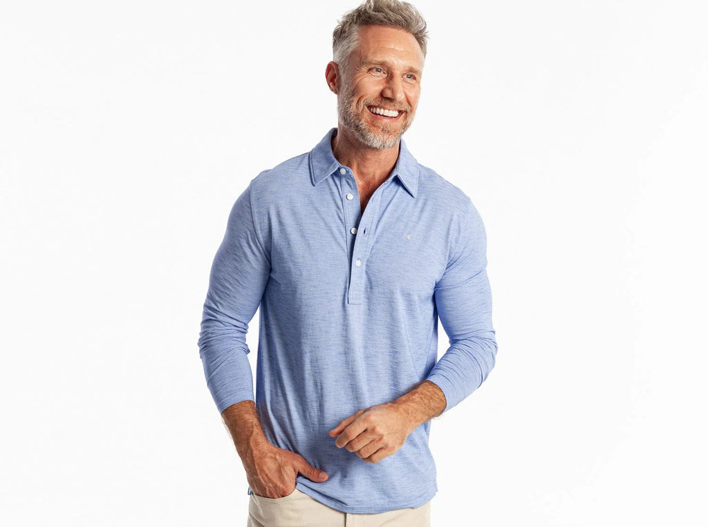 brrrº Long Sleeve Range Polo