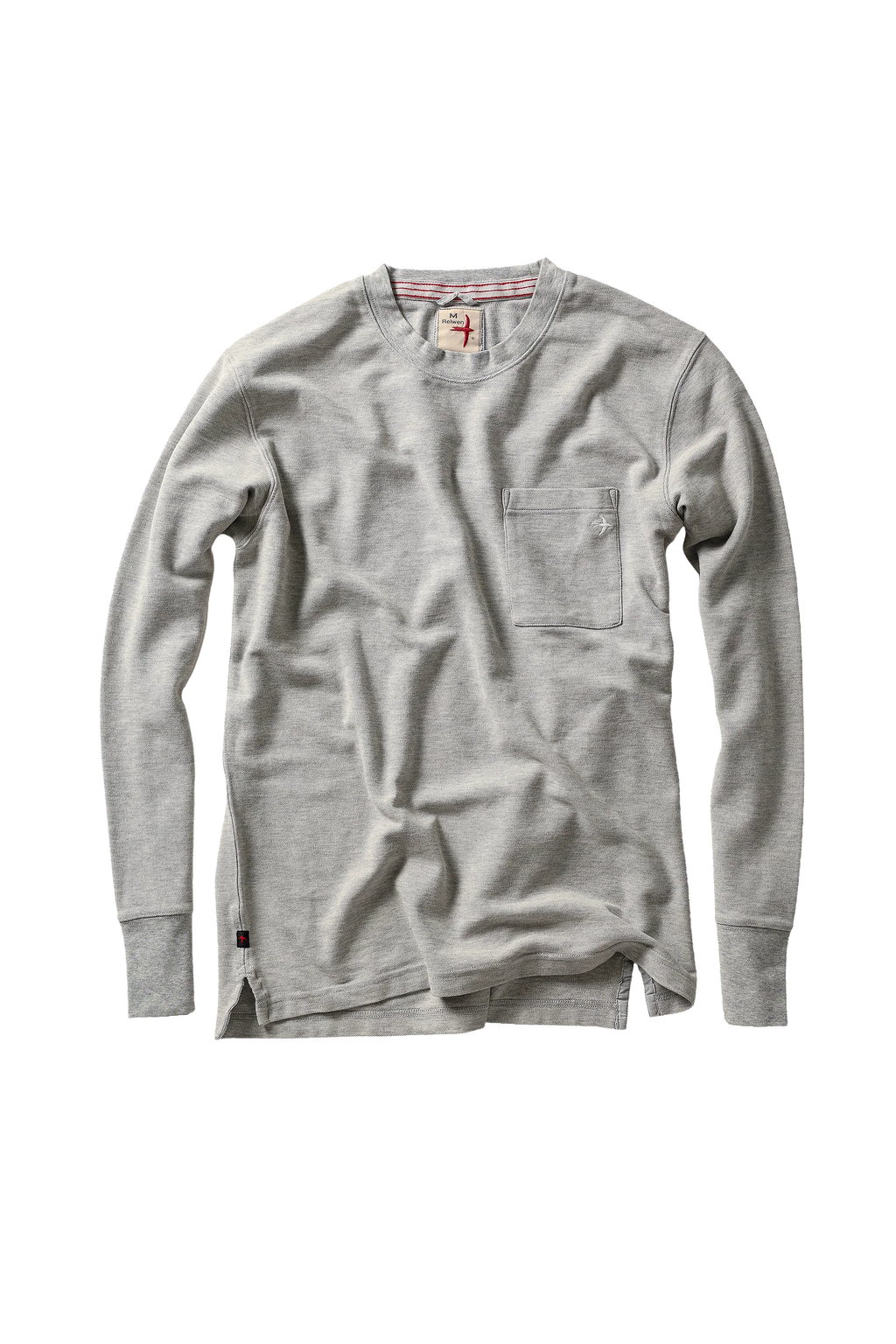 L/S Vintage Pique Crew