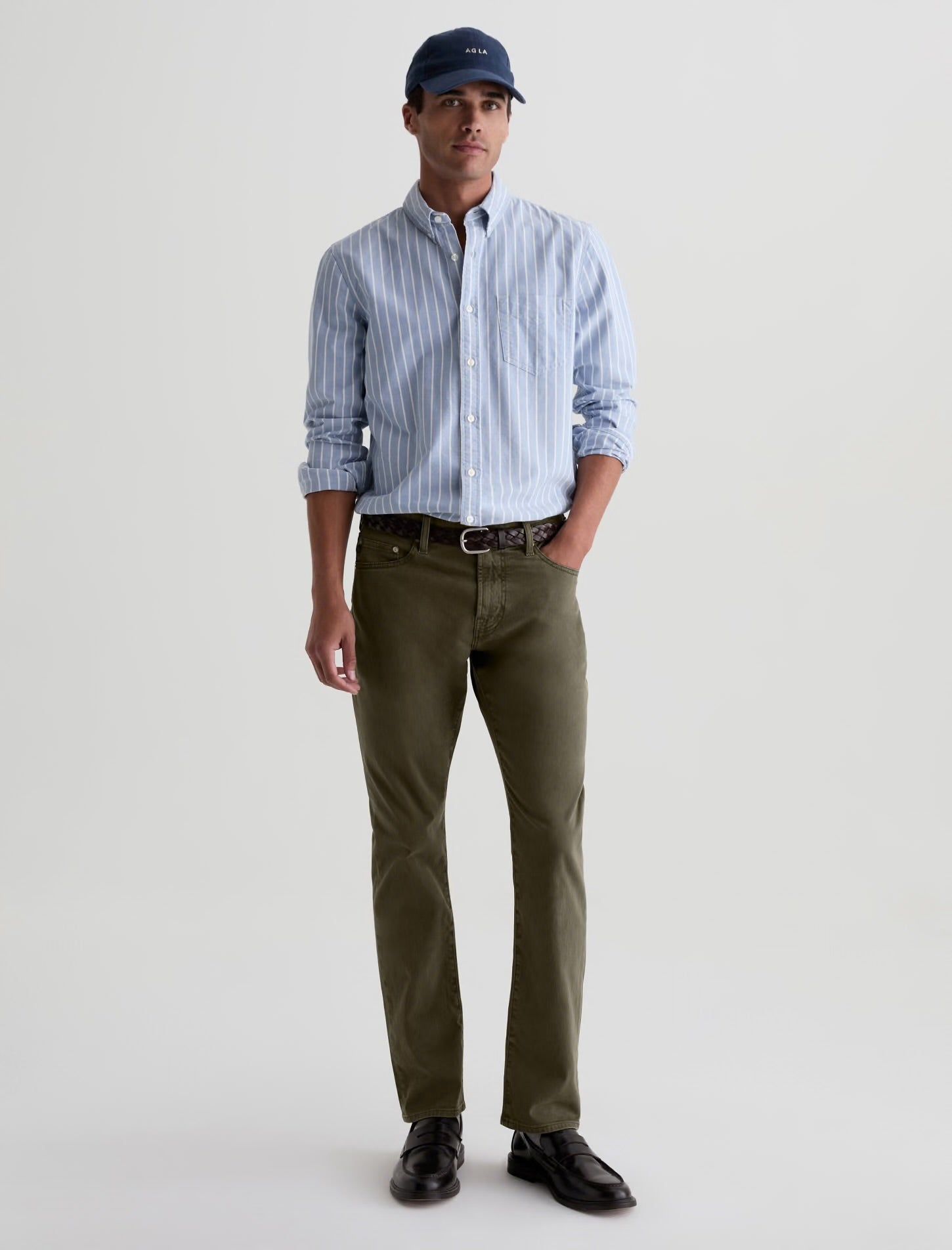 Everett SUD Pant  Sueded Sateen Slim Straight