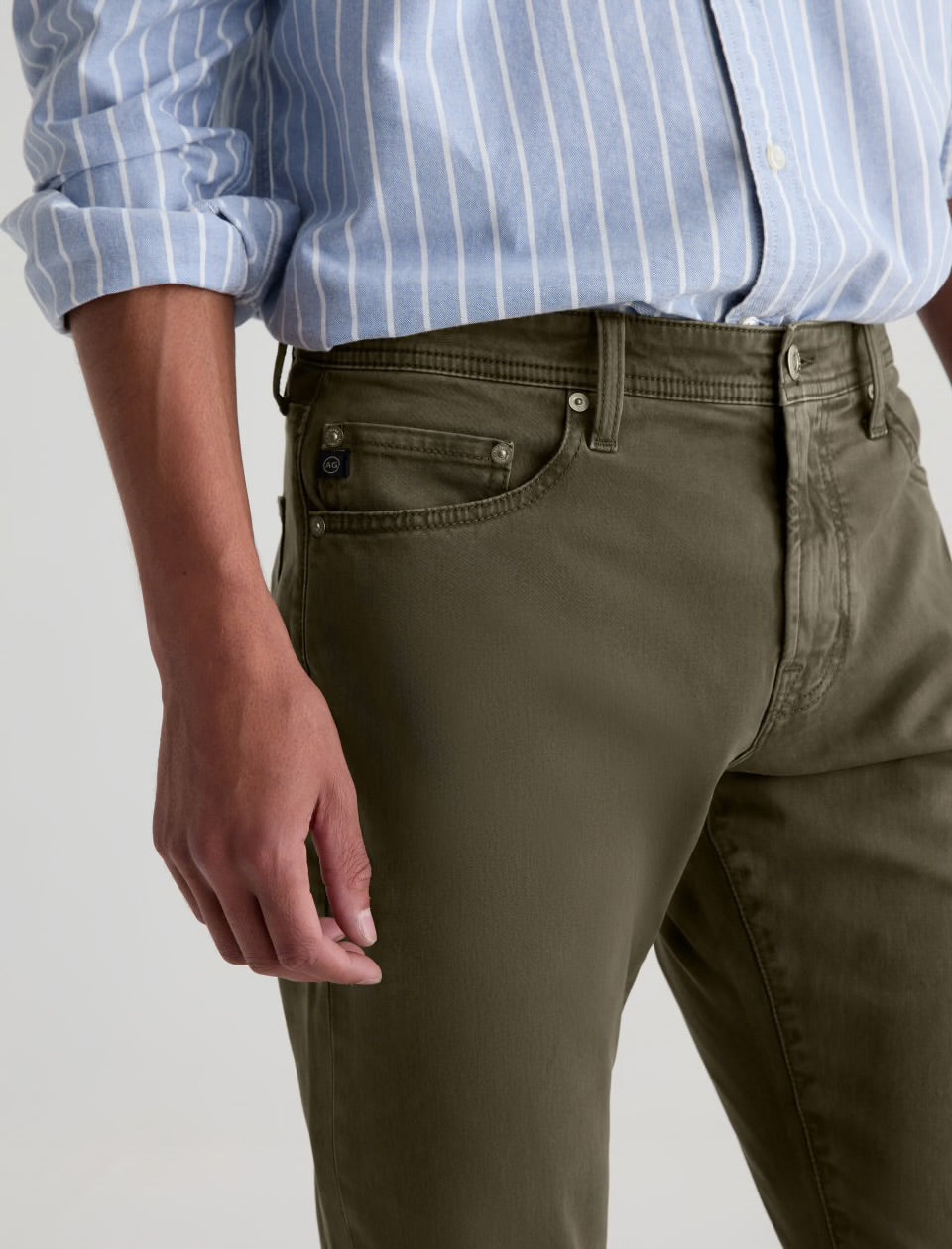 Everett SUD Pant  Sueded Sateen Slim Straight