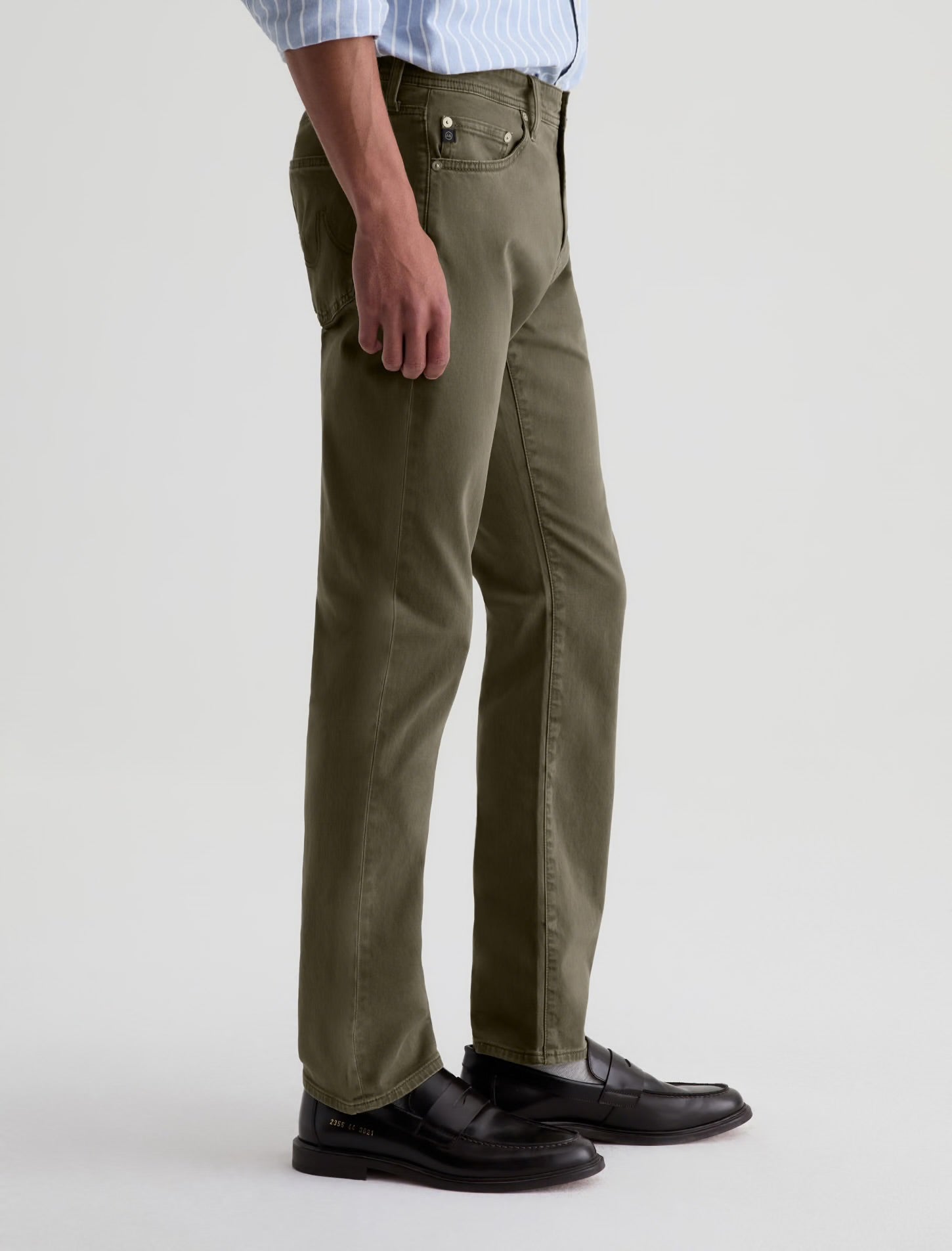 Everett SUD Pant  Sueded Sateen Slim Straight