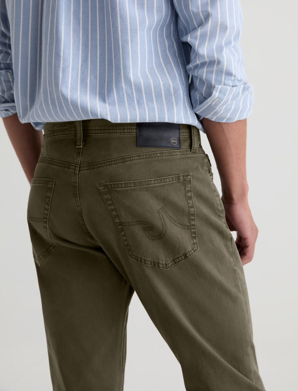 Everett SUD Pant  Sueded Sateen Slim Straight