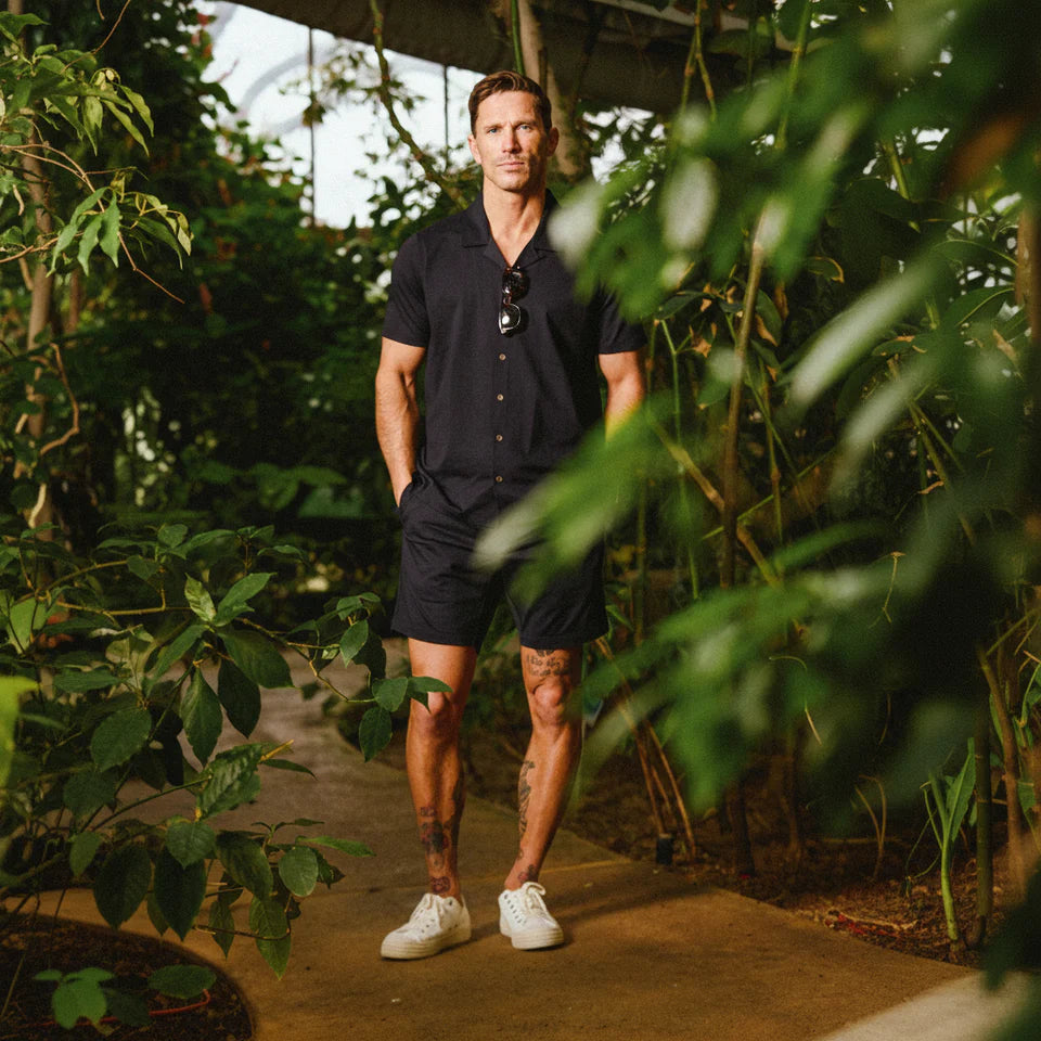 THE BODHI - STRETCH SEERSUCKER CABANA SHIRT