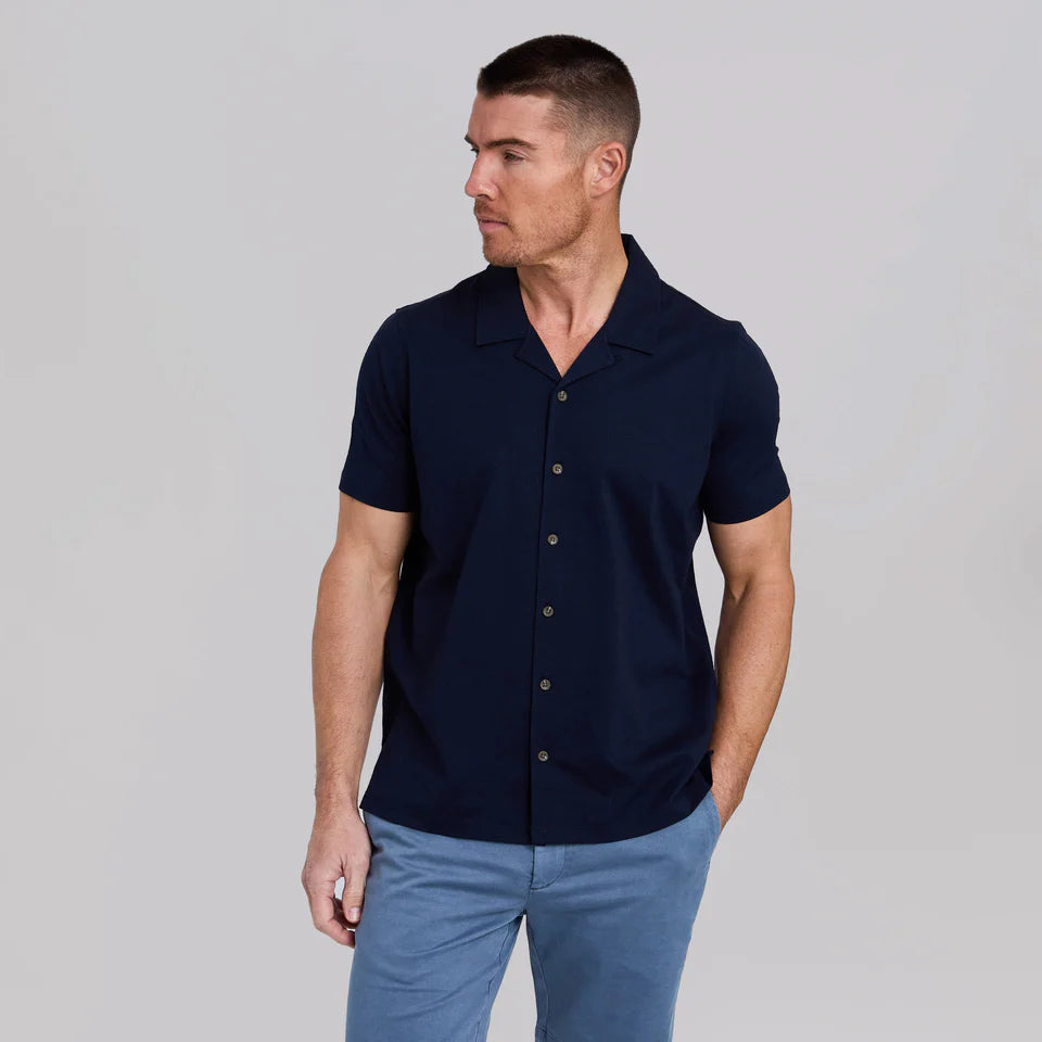 THE BODHI - STRETCH SEERSUCKER CABANA SHIRT